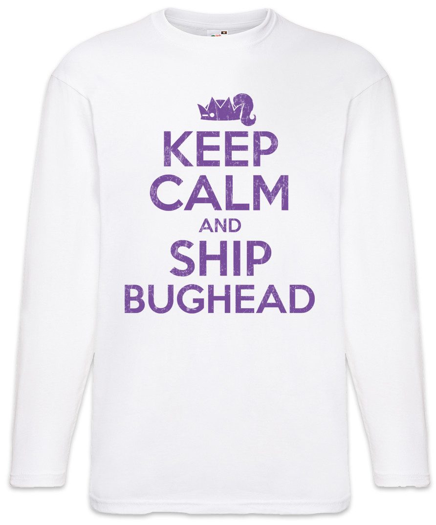 Langarmshirt Keep Calm And Ship Bughead Langarm T-Shirt Riverdale Archie Andrews
