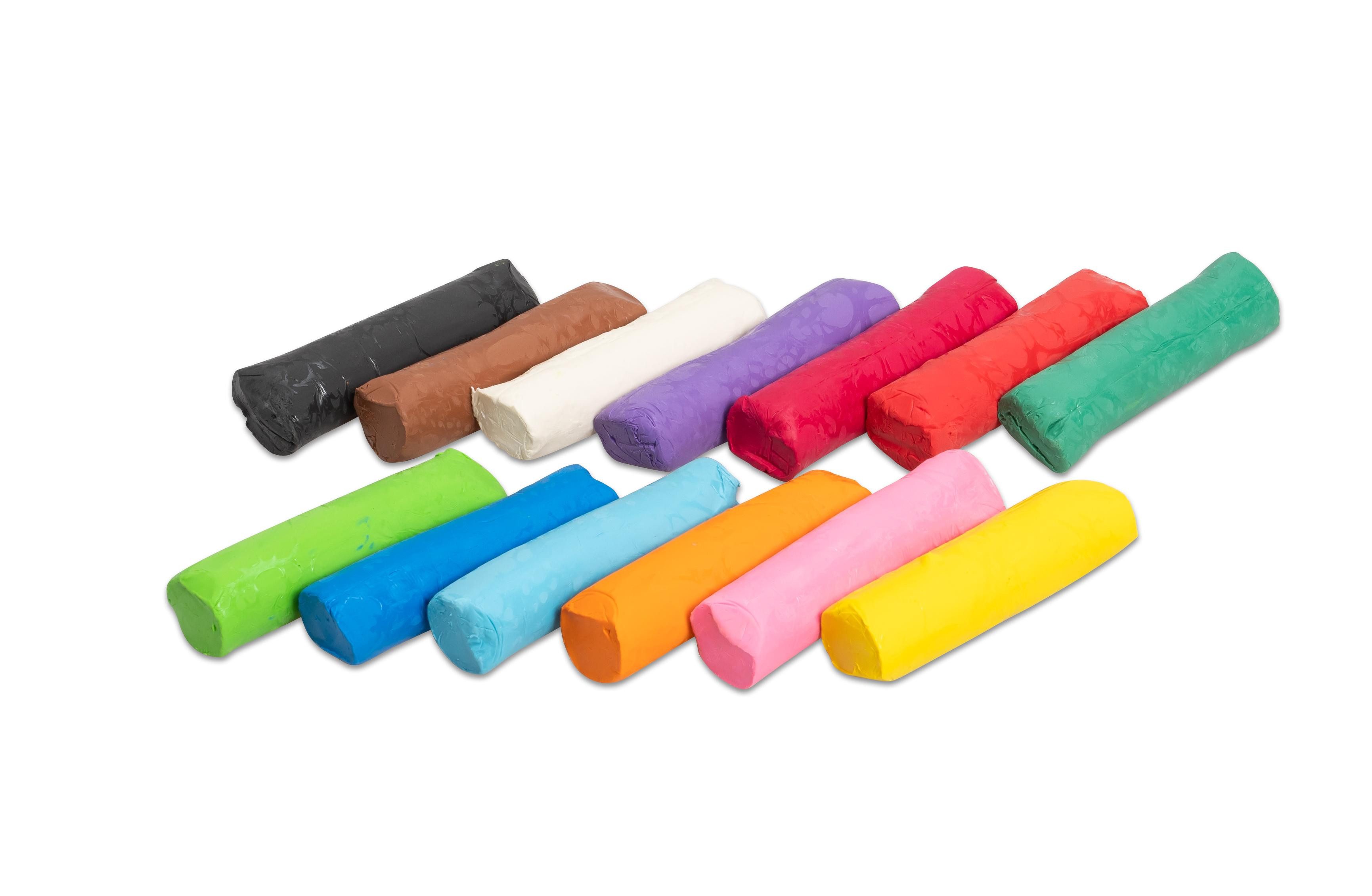 Betzold Knete Knetmasse im Eimer mit 13 Farben, je 110 g