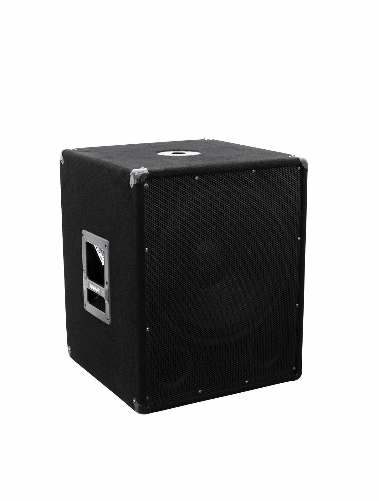 DSX Das PA-SET Powermixer Musik Anlage 3 wege 30cm Boxen 2x38 cm Suwoofer Party-Lautsprecher (1900 W)
