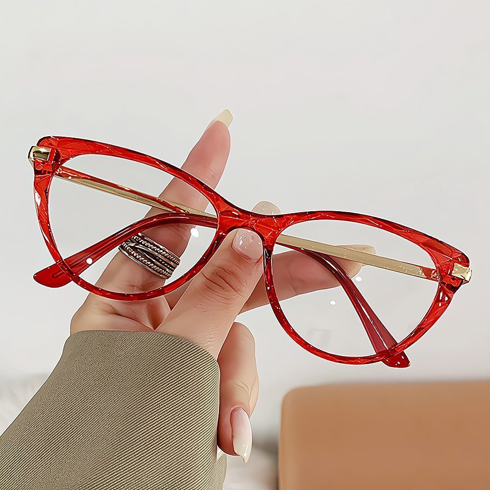 PACIEA Brille Farbverändernde polarisierte Gläser rot