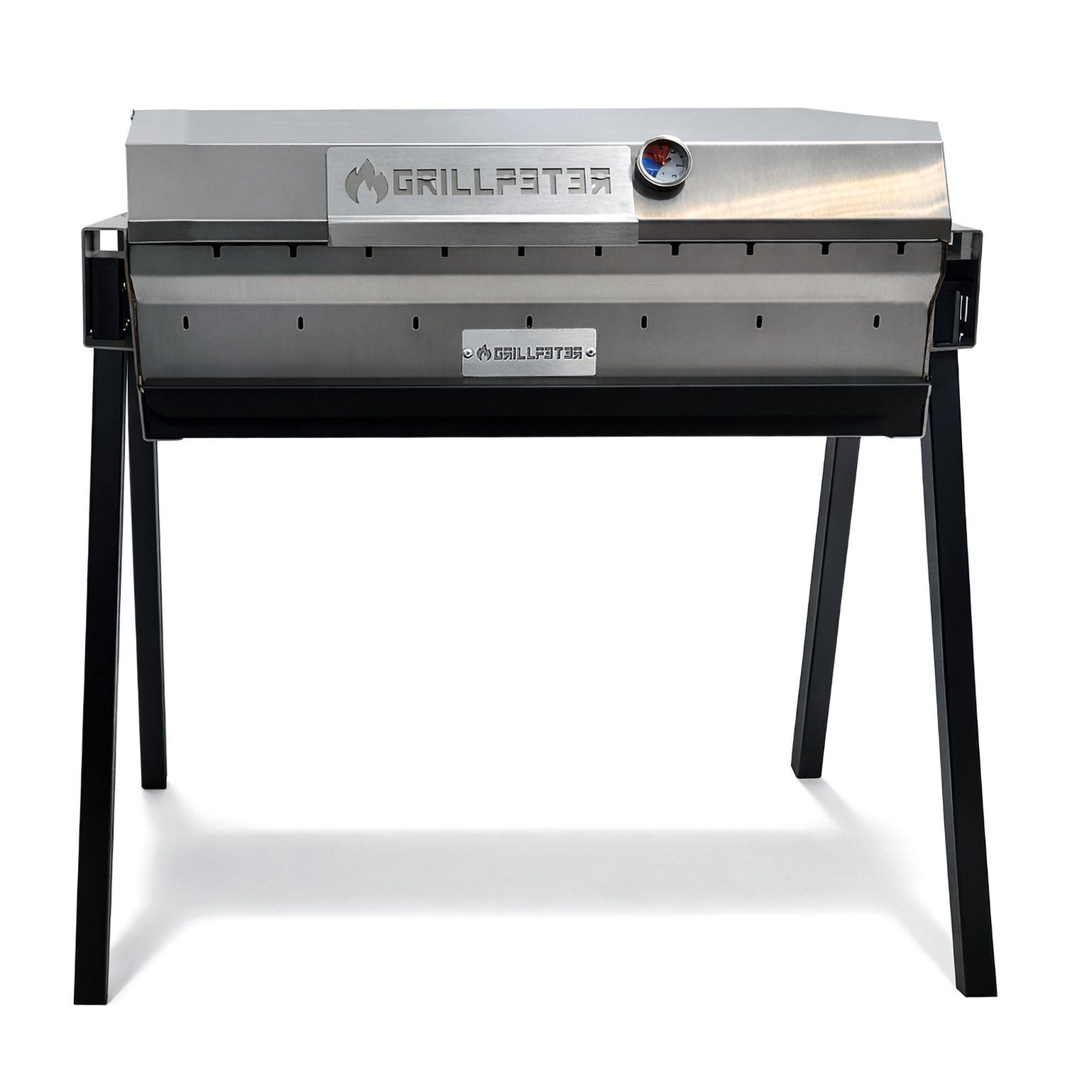 Grillpeter Holzkohlegrill Profi Mangal Altan 70 Edelstahl 3mm Schaschlikgrill Komplettset