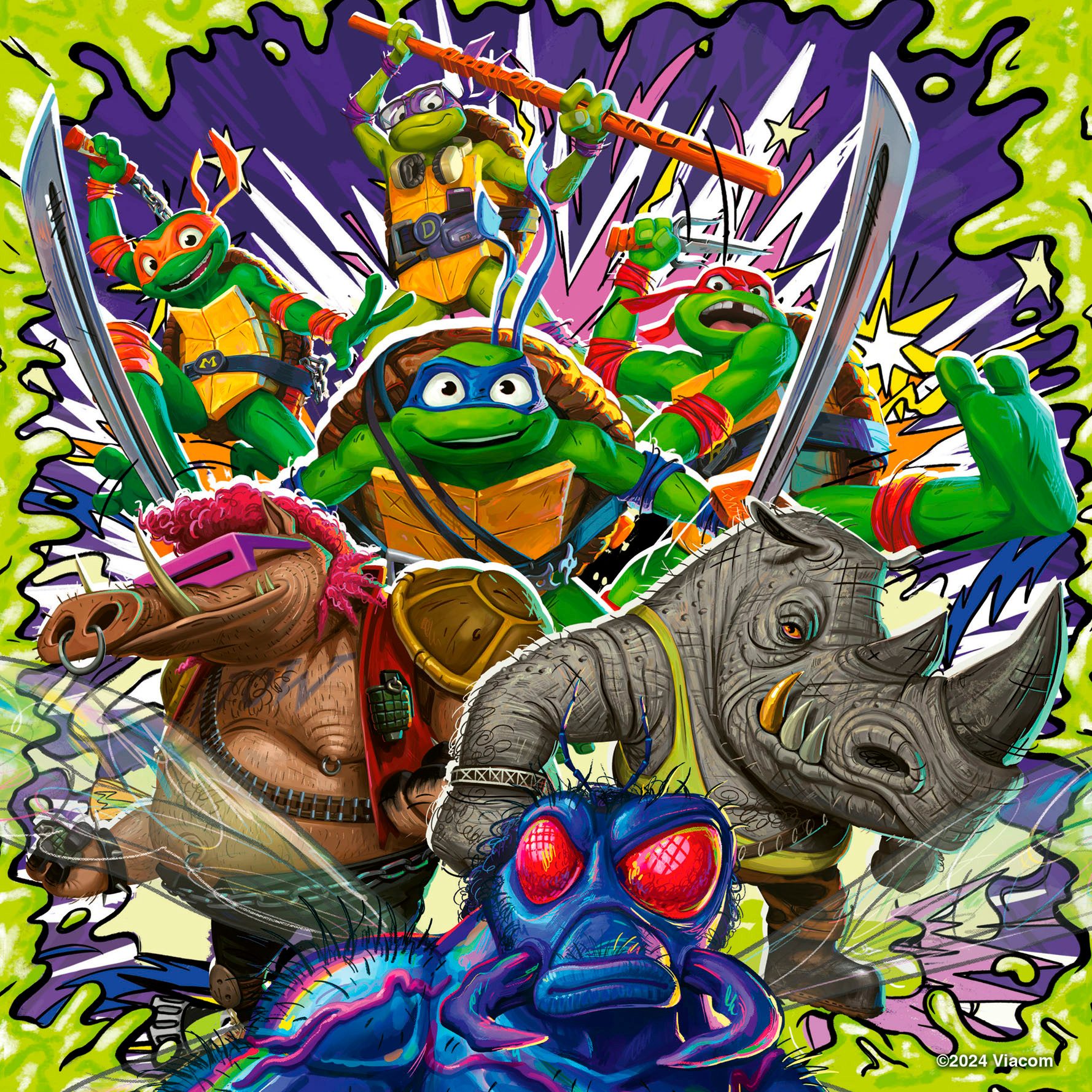 Ravensburger Puzzle Teenage Mutant Ninja Turtles, Ninja Turtles, 147 Puzzle günstig online kaufen