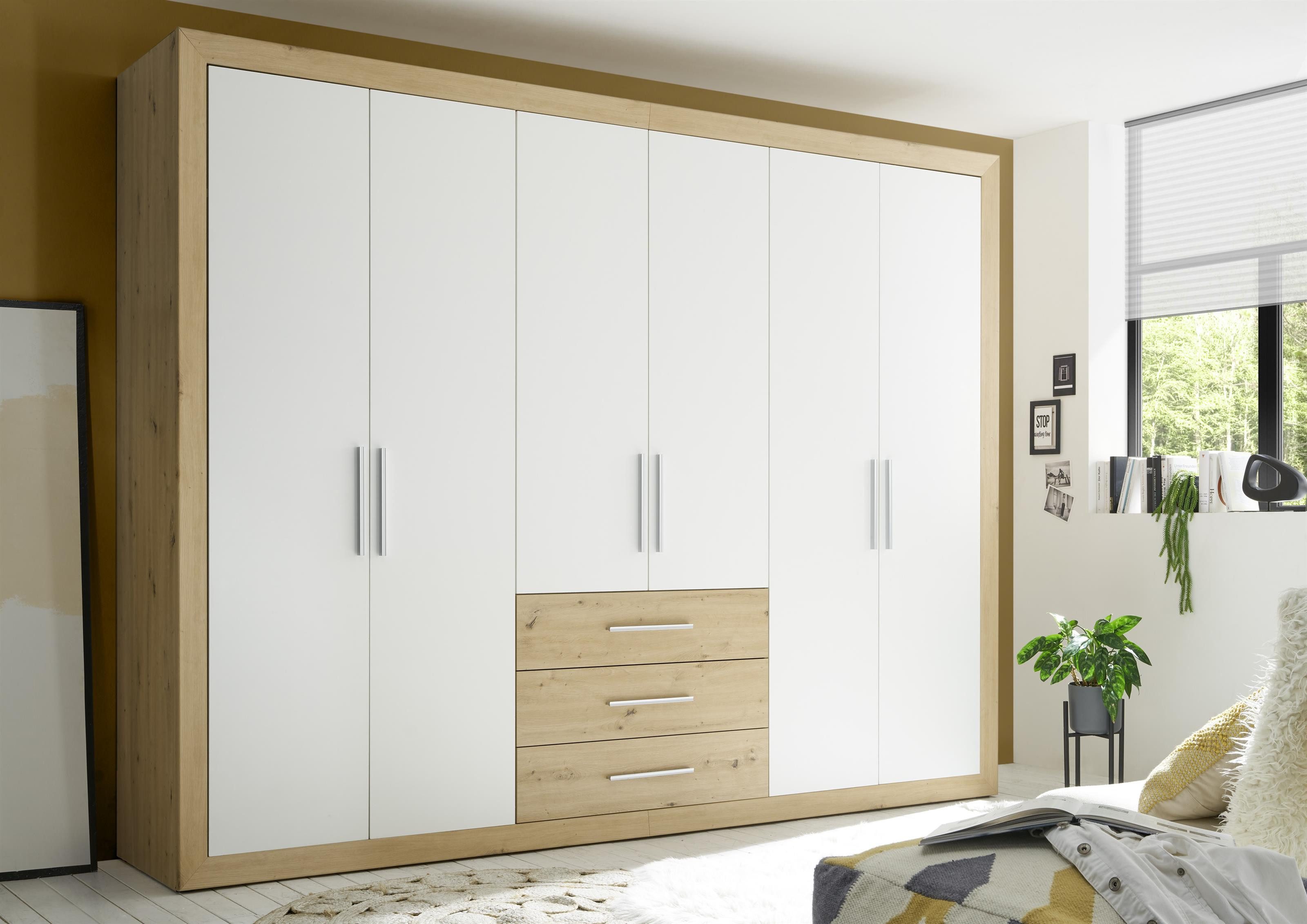 Pol-Power Kleiderschrank 289 x 225 x 59 cm (B/H/T)