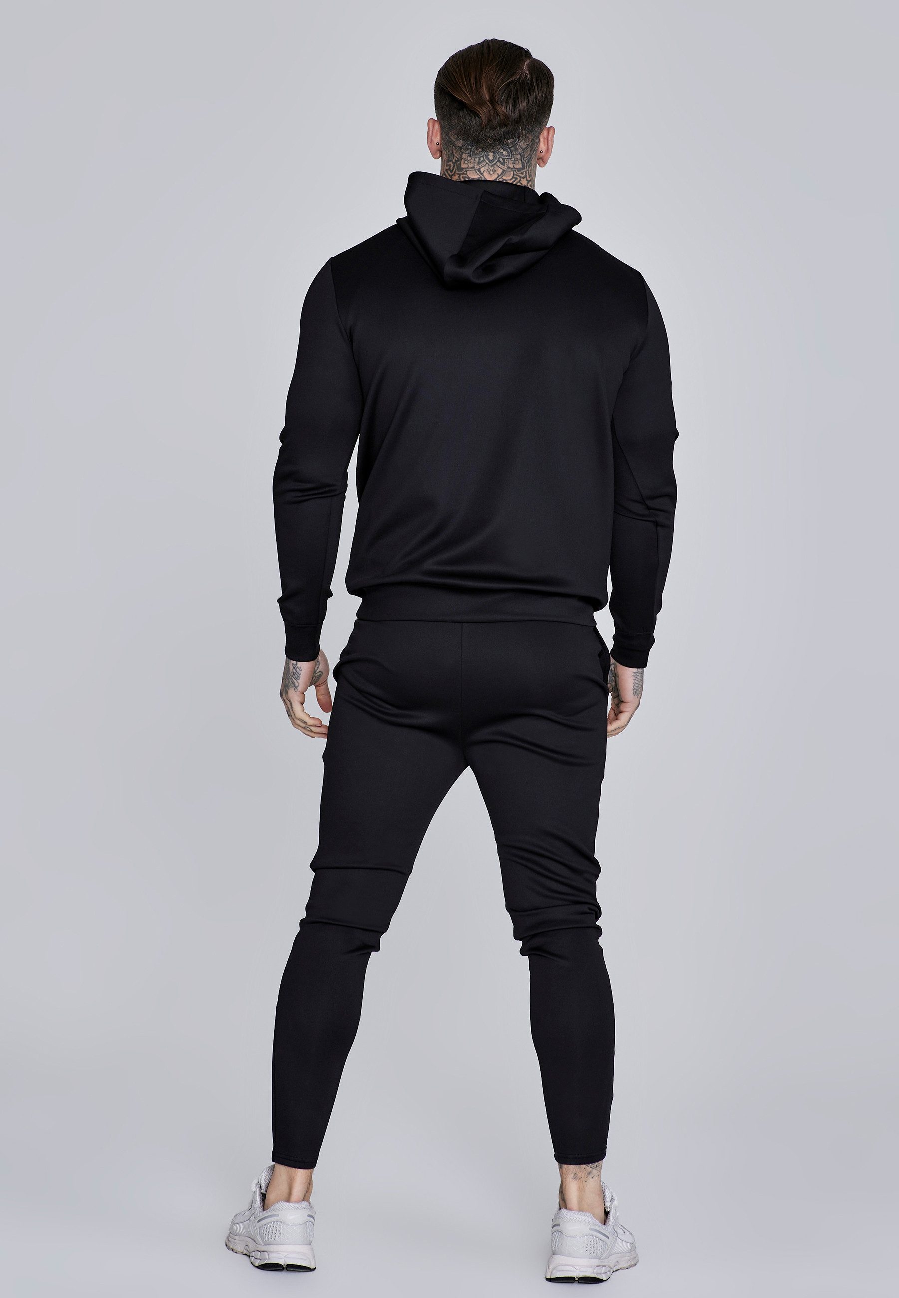 Siksilk Hoodie SikSilk Herren-Essentials-Hoodie aus Polyester – Bild 5 von 5