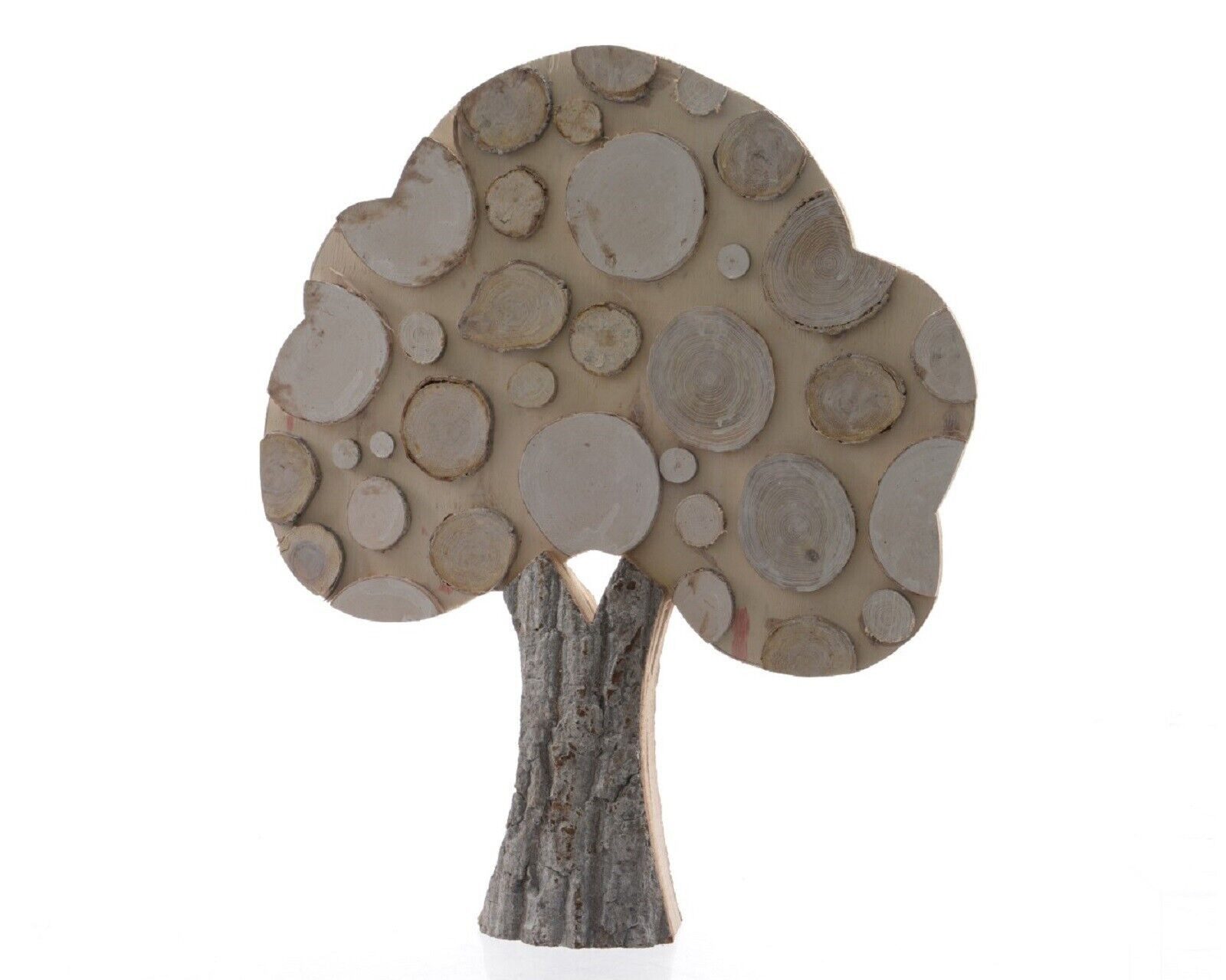 Kaemingk Dekobaum Baum Dekobaum Eichenholz Wanddeko Holz H 56 cm