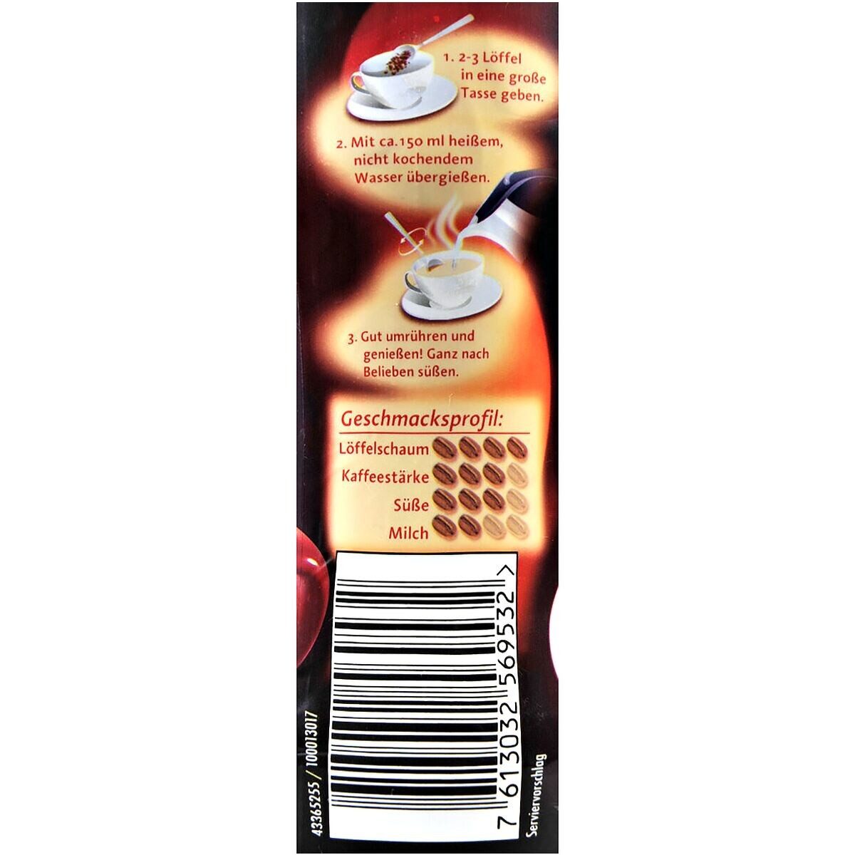 NESCAFE Kaffee GOLD Cappuccino, 250 g Getränkepulver Cappuccino