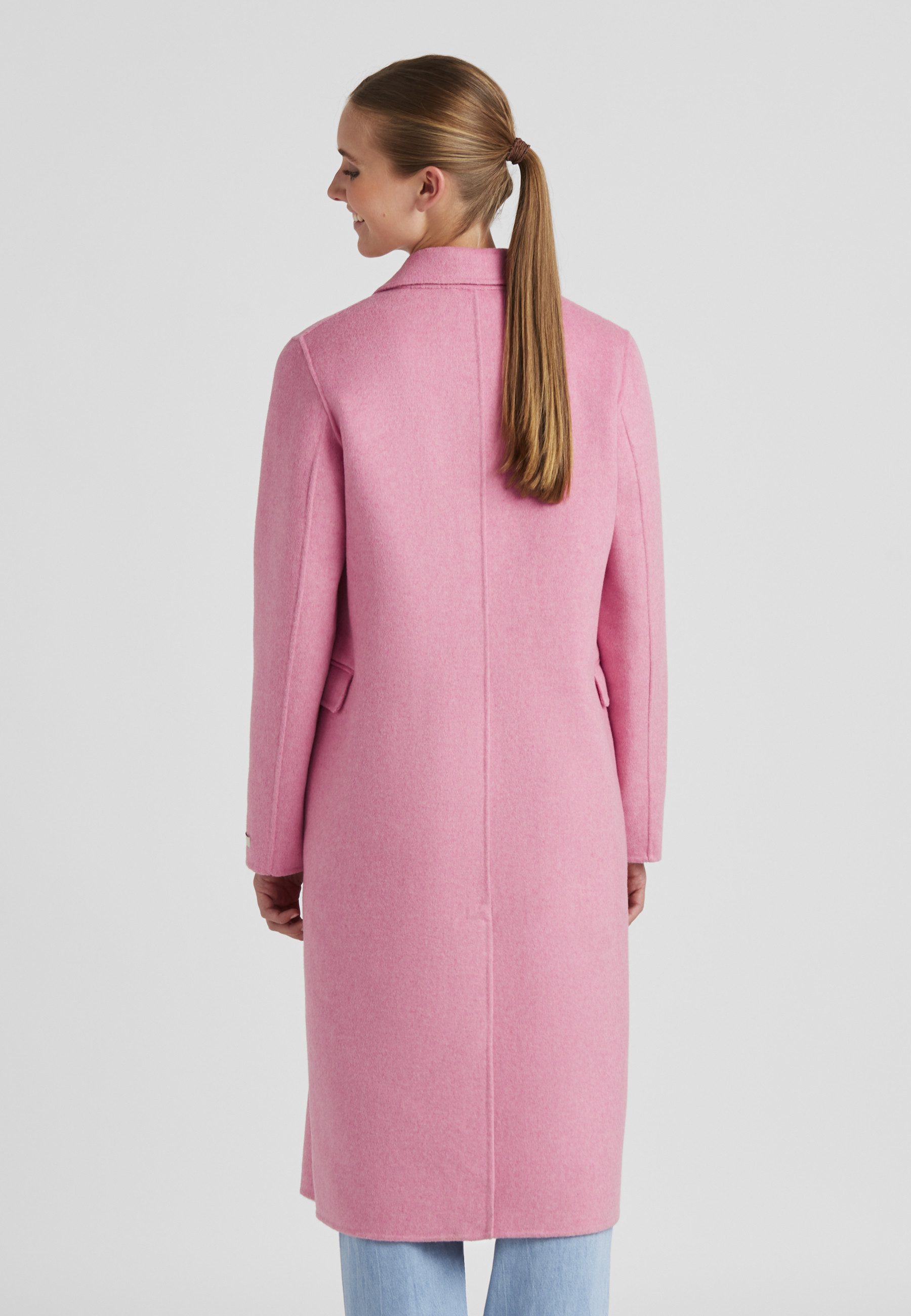 Milestone Langmantel MSNorma Damen elegant, klassisch Knöpfe