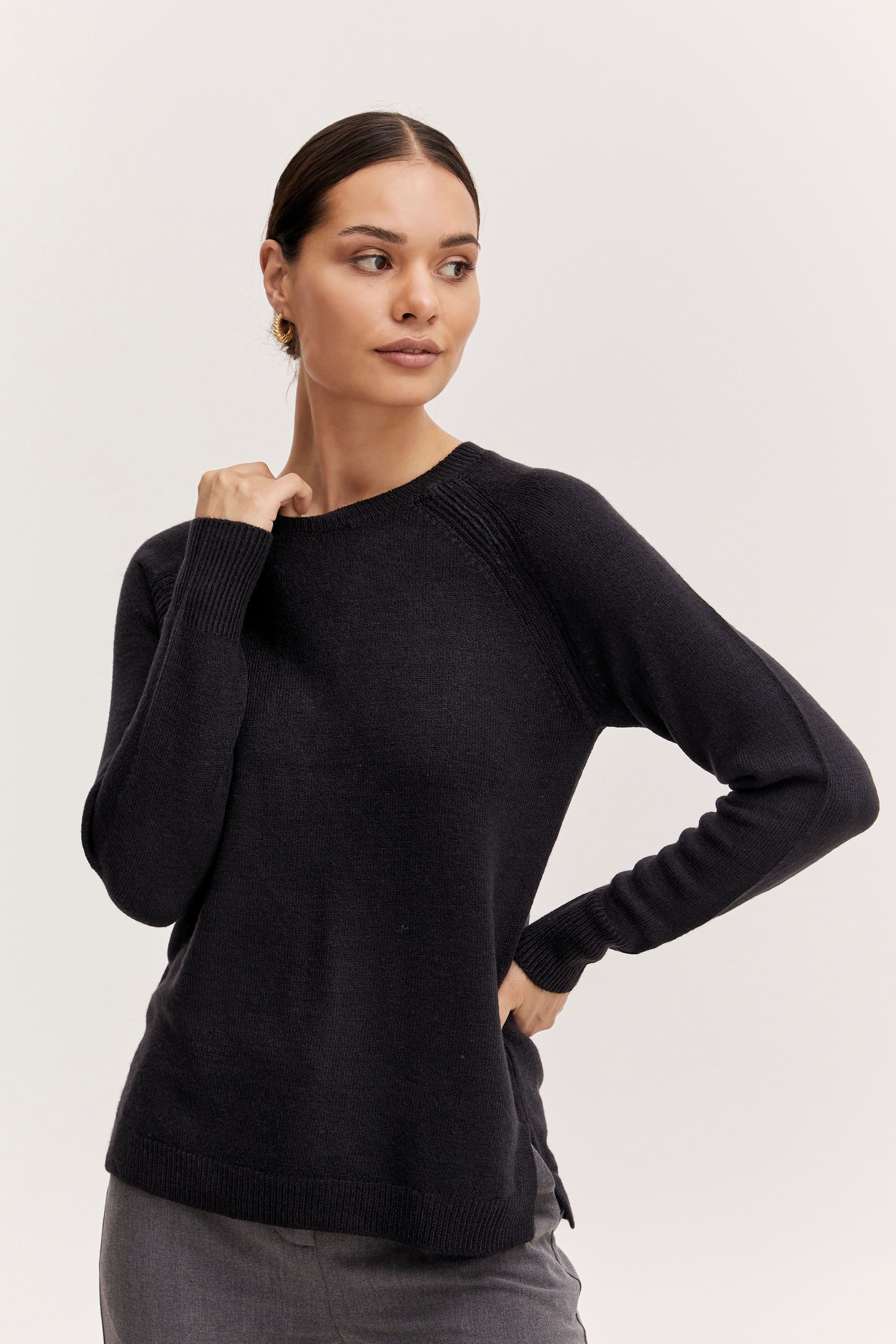 b.young Strickpullover BYMALEA SLIT JUMPER 3 günstig online kaufen