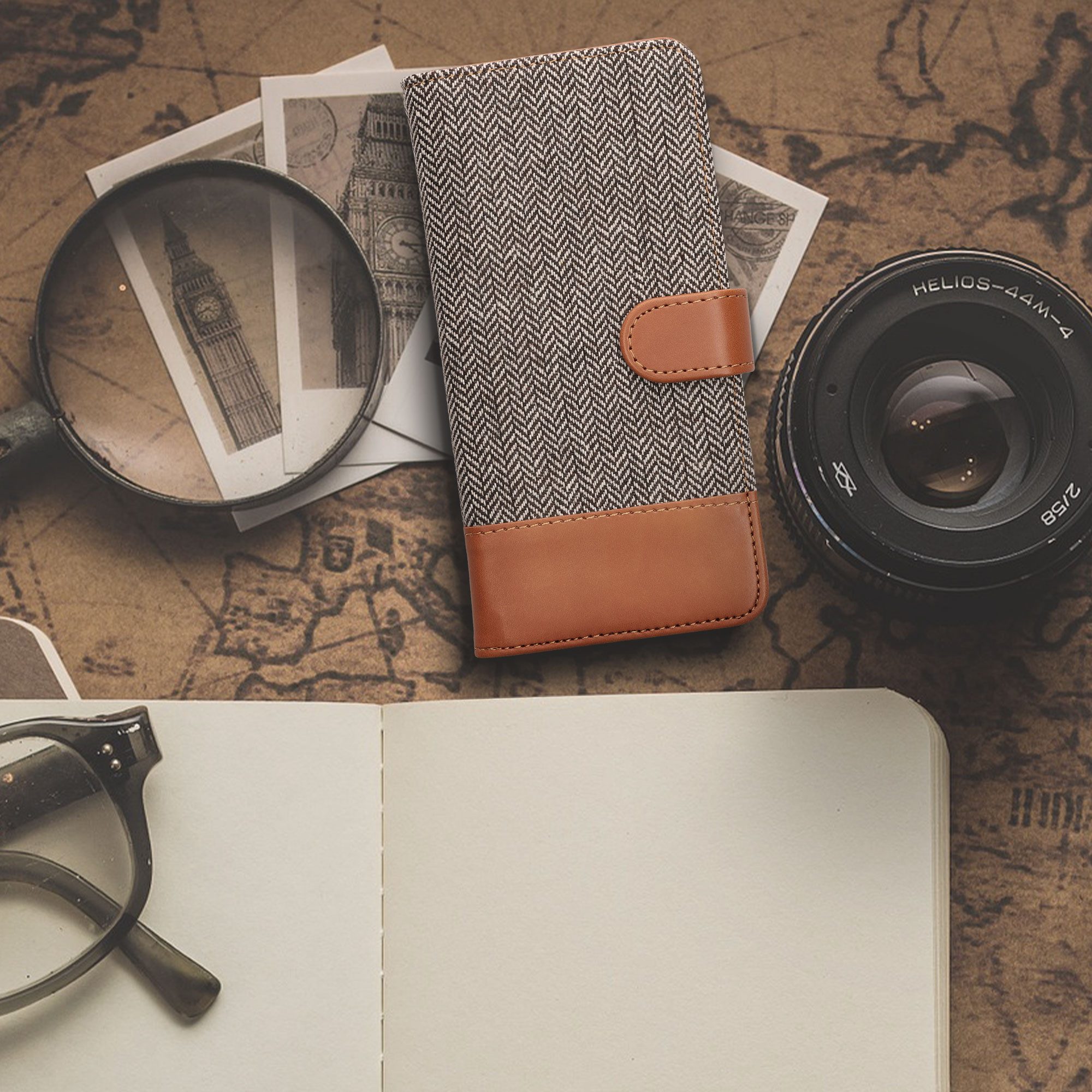 kwmobile Etui Wallet Case für Xiaomi Redmi Note 14 Pro+ 5G / Redmi Note 14 günstig online kaufen