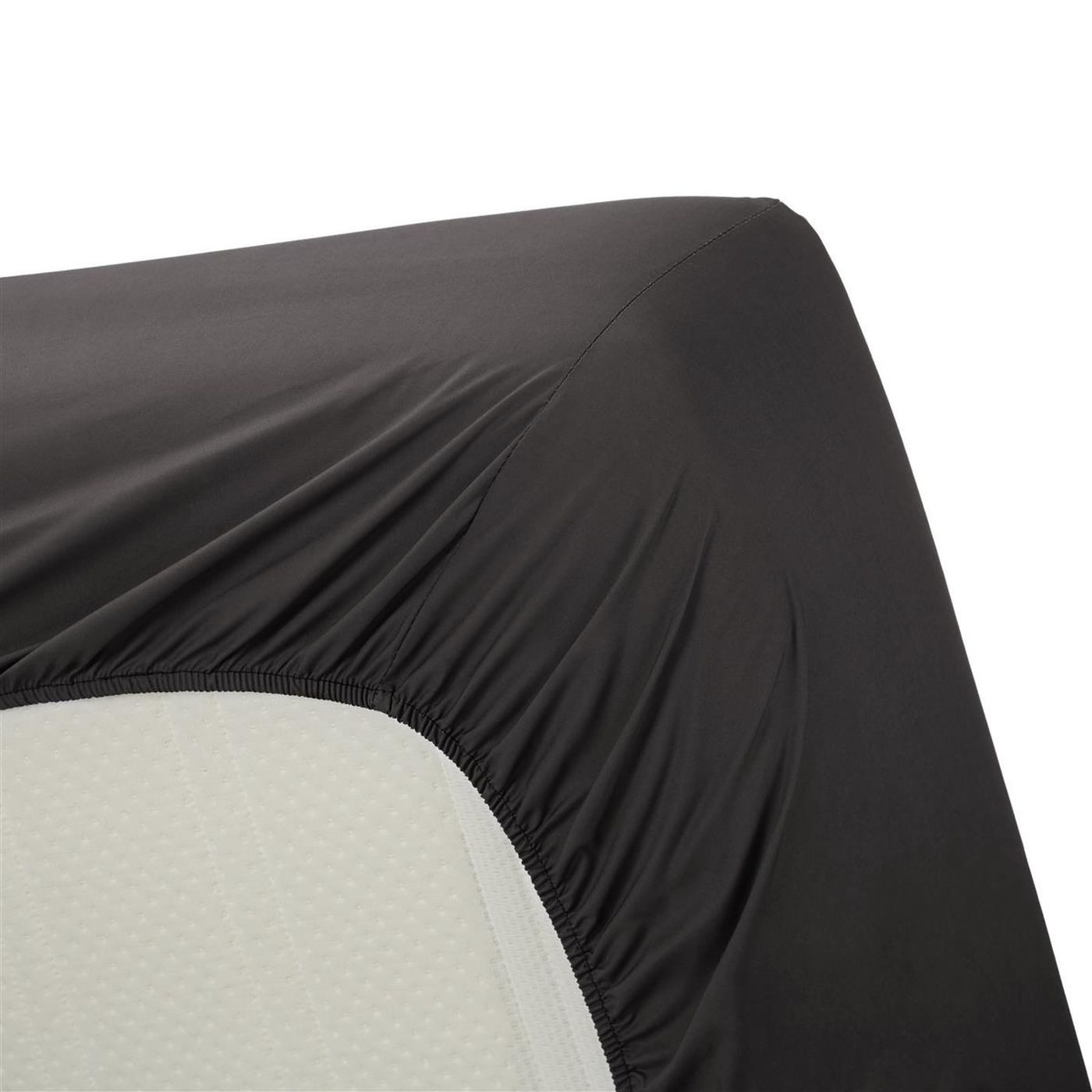 Ambiante Spannbettlaken Cotton Uni HL_Anthracite_UV_UV_90x200 1 günstig online kaufen