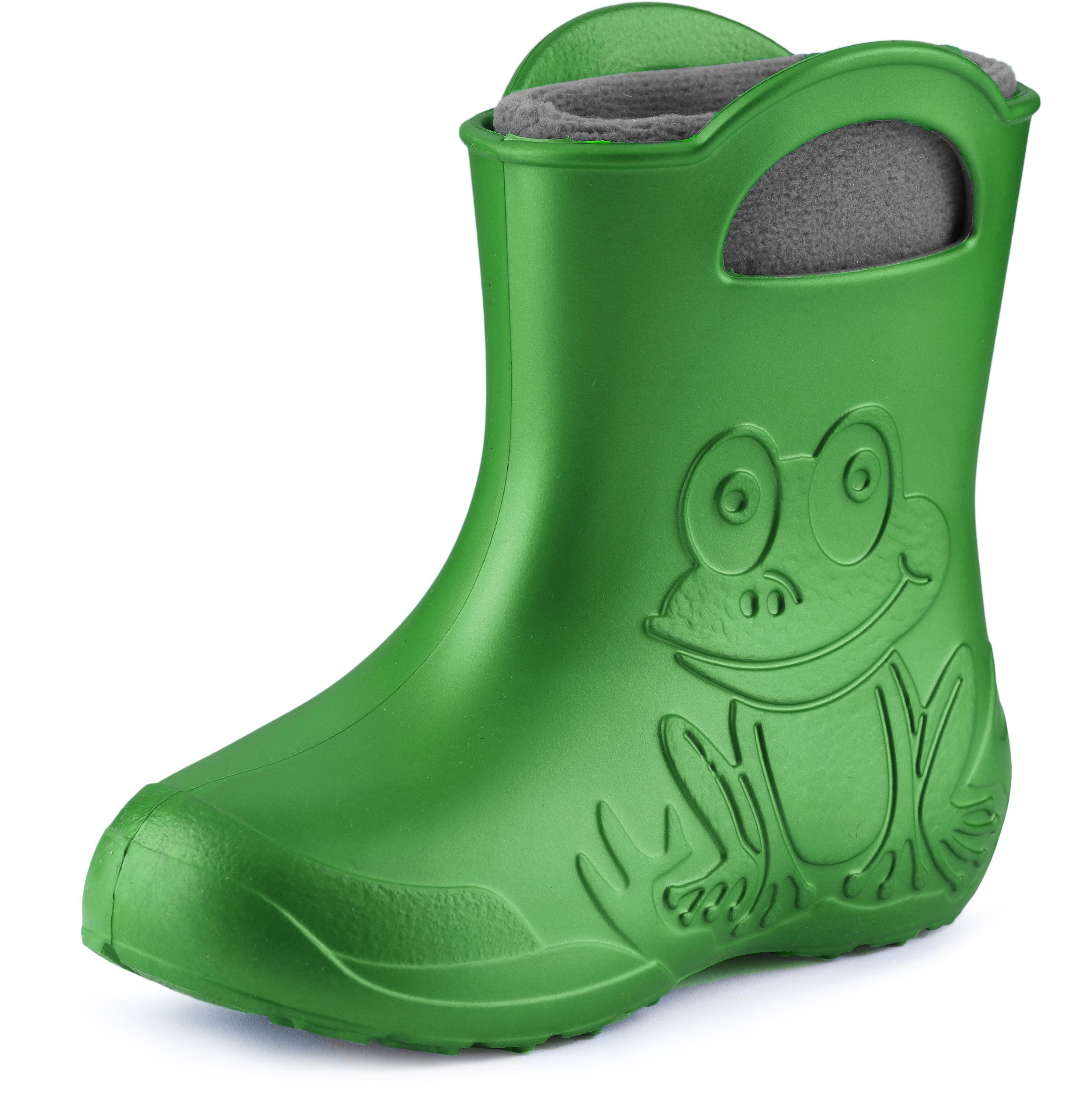 Ladeheid Kinder EVA federleichte Regenschuhe LA-CA-03 Gummistiefel mit herausnehmbares Innenfutter