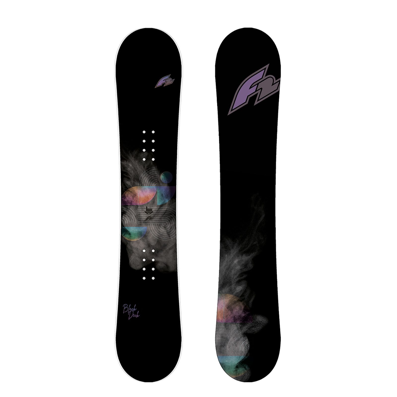 F2 Snowboard F2 Set Damen Snowboard Blackdeck Schwarz 139cm + Sonic Pro Bindung M