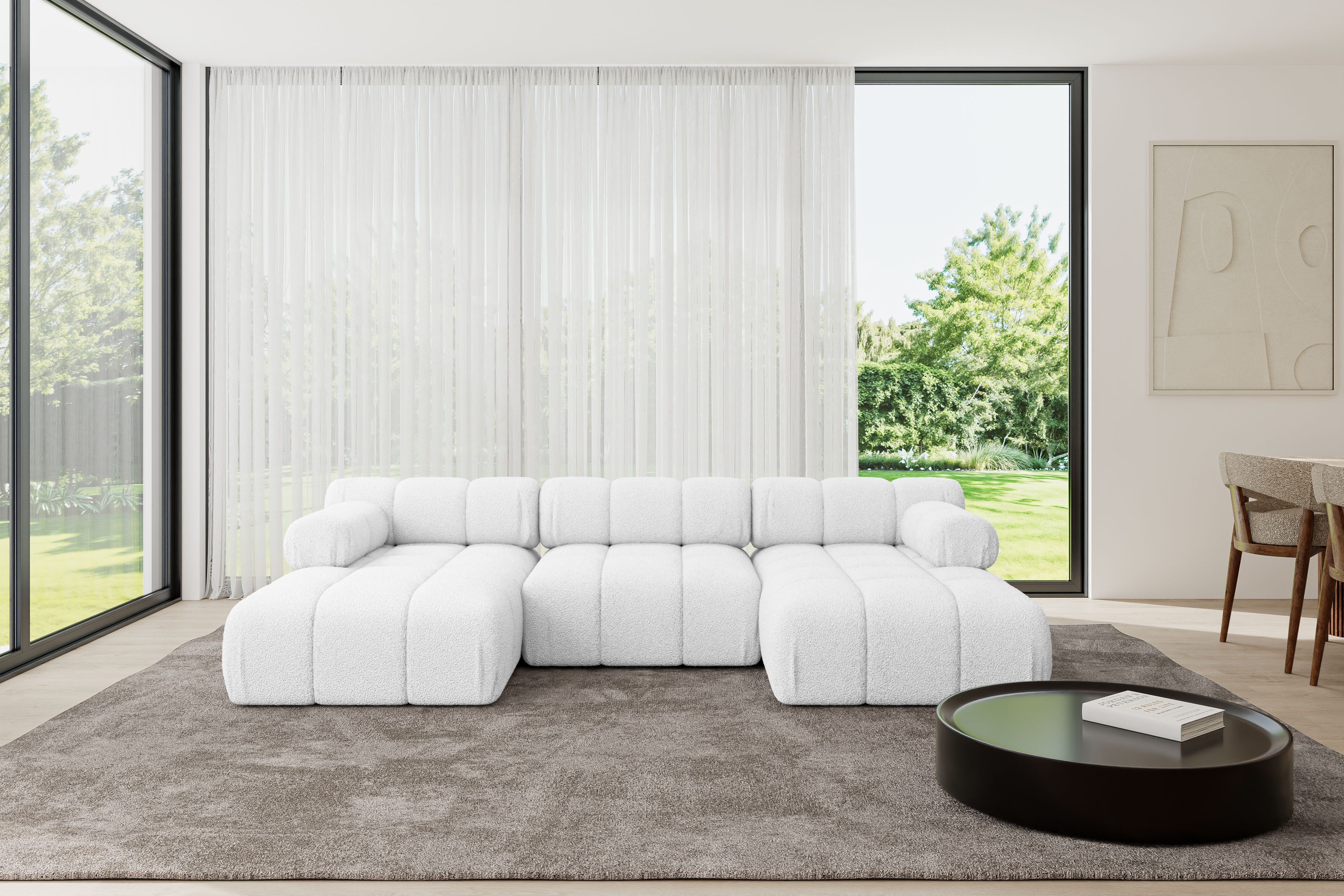 ALTDECOR Wohnlandschaft Tesso-U1, Corner Sofa U-Form günstig online kaufen