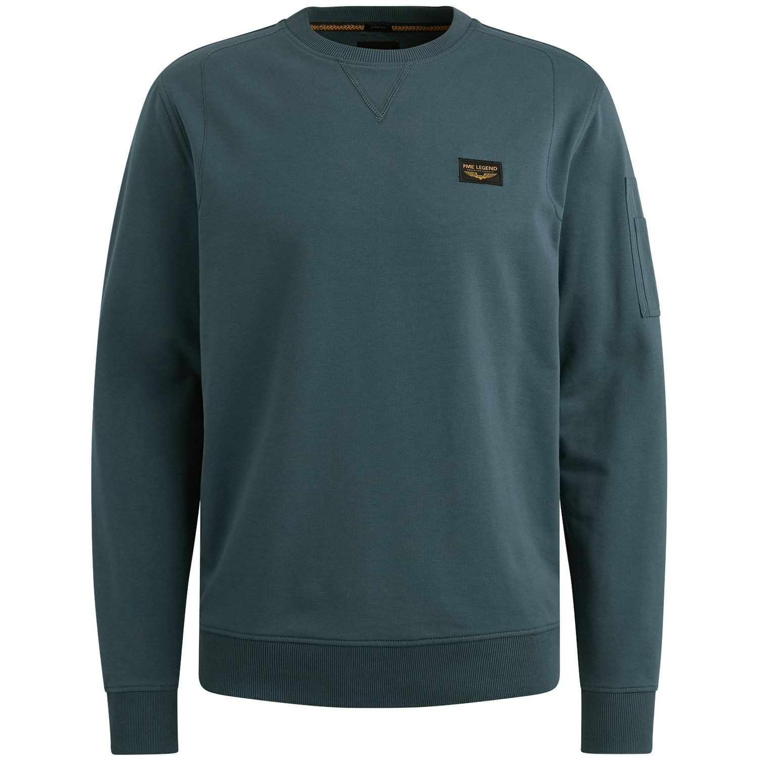 PME LEGEND Sweatshirt CREWNECK AMERICAN CLASSIC aus Baumwollmix – Bild 3 von 3
