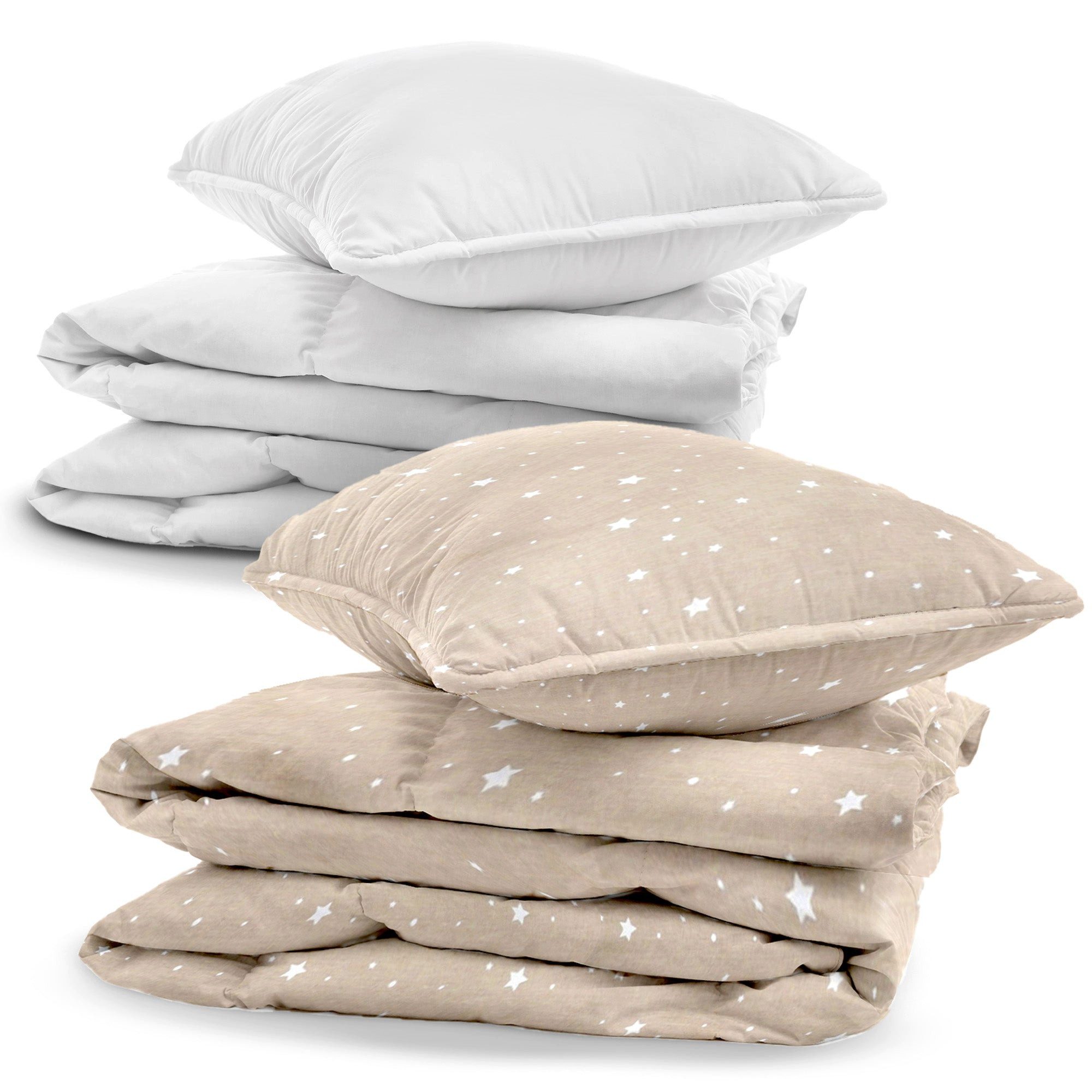 Babybettwäsche Baby Bettwäsche Set: 100x135cm + Bettzeug - Kinderbettwäsche