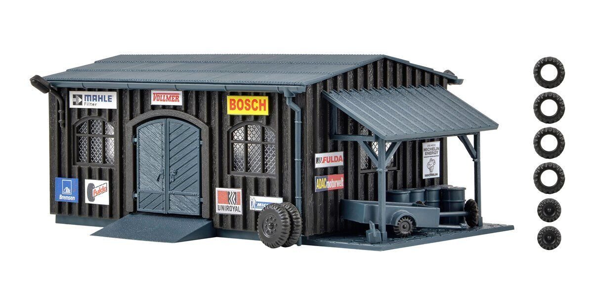 Vollmer Modelleisenbahn-Gebäude Vollmer 45602 H0 Reparaturwerkstatt, Spur H0