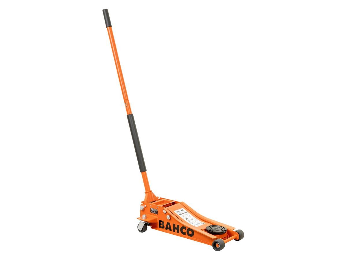 BAHCO Wagenheber BH1EU3000A, 3 t Tragkraft, 75–465 mm Hubhöhe, Doppelkolben-Schnellhub