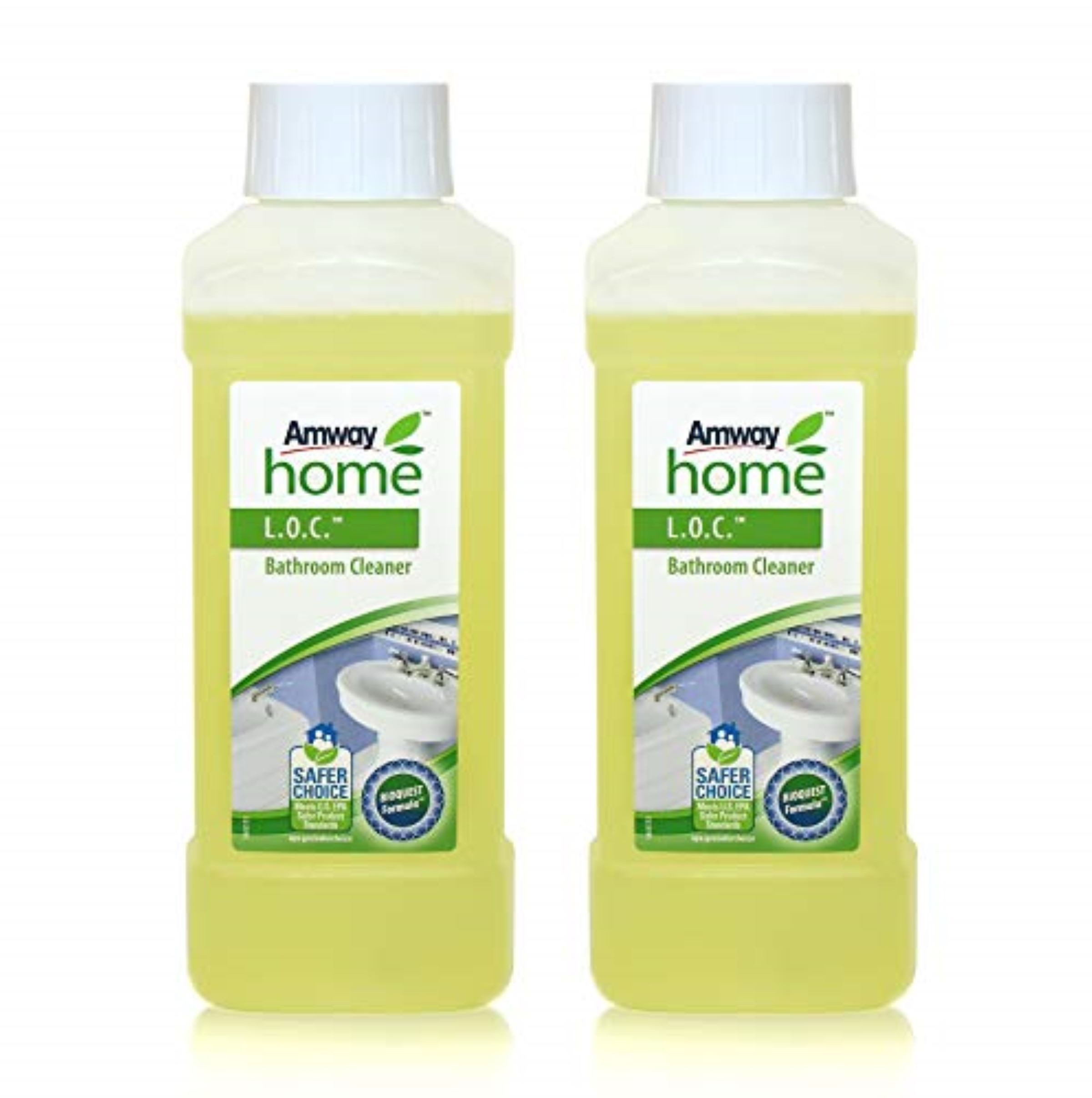 Amway Засіб для чищення ванної кімнати L.O.C.? - Bathroom Cleaner - 2 x 500 ml (1 Liter) - Amway Засіб для чищення ванної кімнати (2-St)