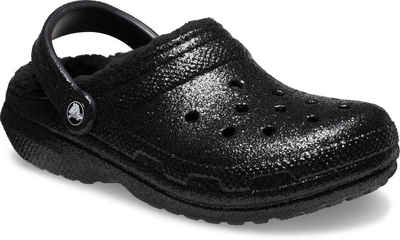 Crocs Classic Glitter Lined Clog Clog für Drinnen und Draußen
