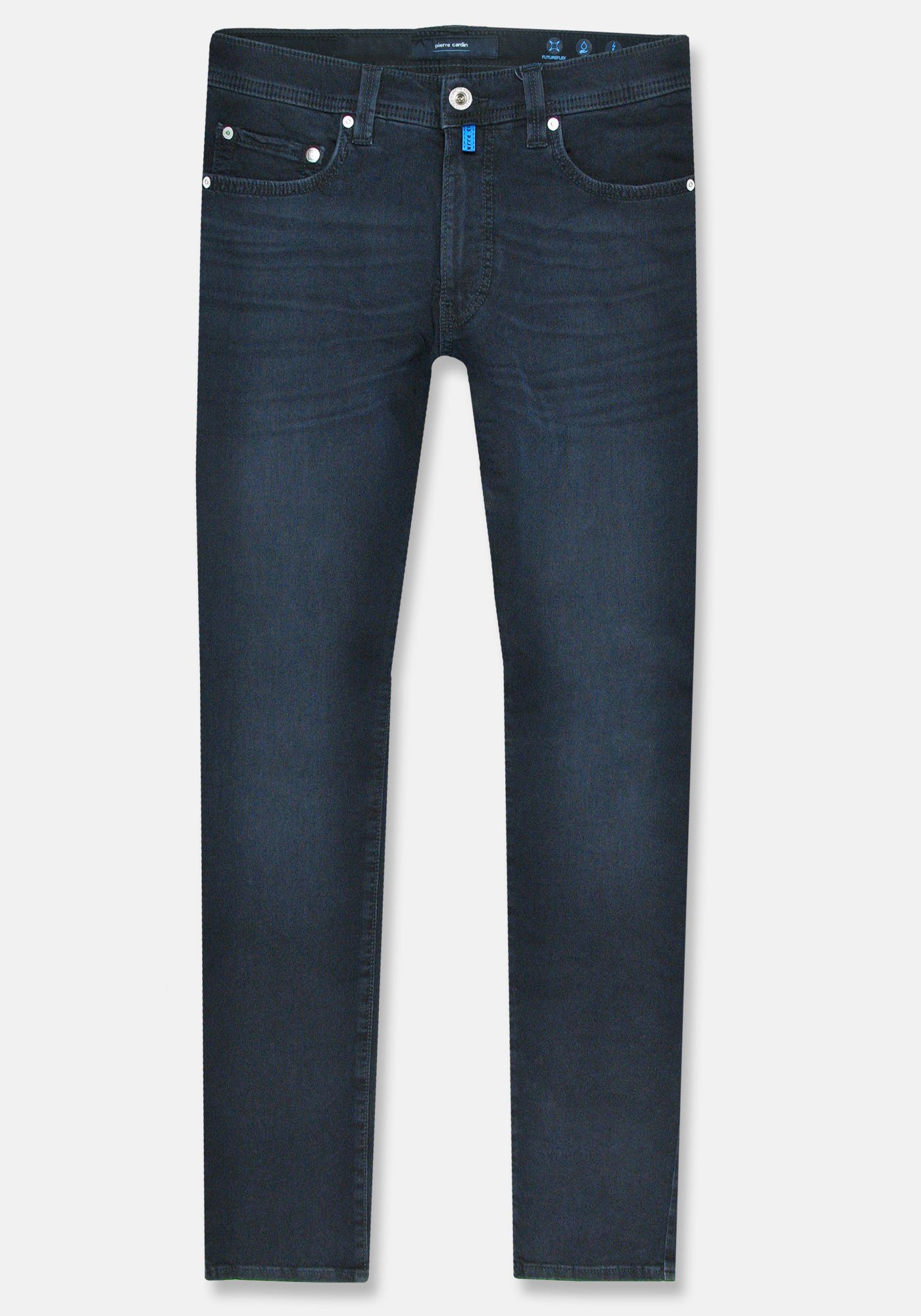 Pierre Cardin 5-Pocket-Jeans Jeans Organic Cotton Futureflex Lyon Tapered Fit Deep Blue Buffies