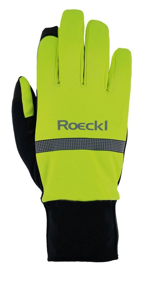 Roeckl SPORTS Skihandschuhe Herren Handschuhe RIVEO, Reflektierende  Designelemente