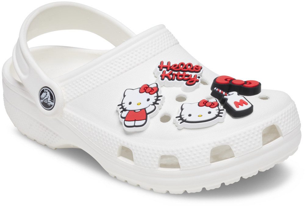Crocs Schuhanstecker Jibbitz™ Hello Kitty (Set, 5-tlg., Kein Spielzeug. Nicht für Kinder unter 3 Jahren geeignet), Bunte Schuh Charms mit Hello Kitty