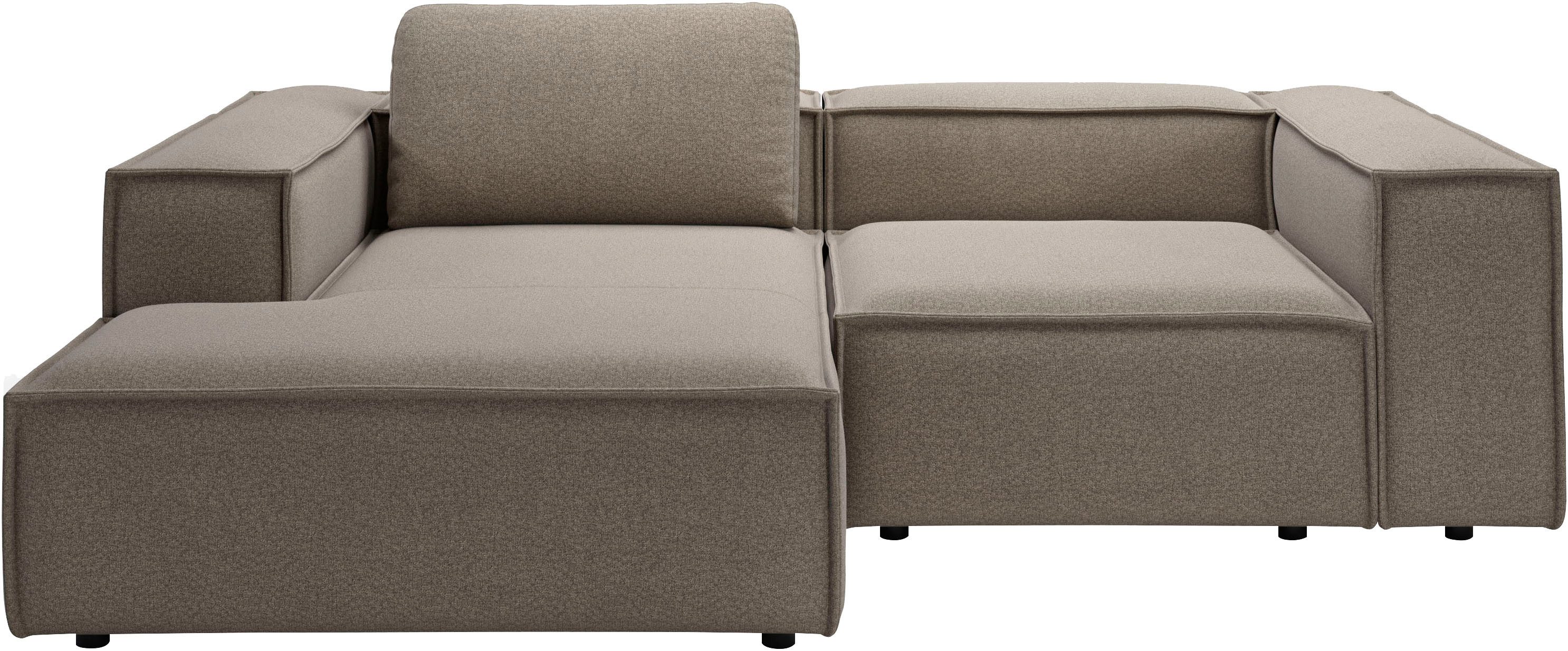 Places of Style Ecksofa "Watertown, kompakte L-Form, 246 cm breite für klei günstig online kaufen