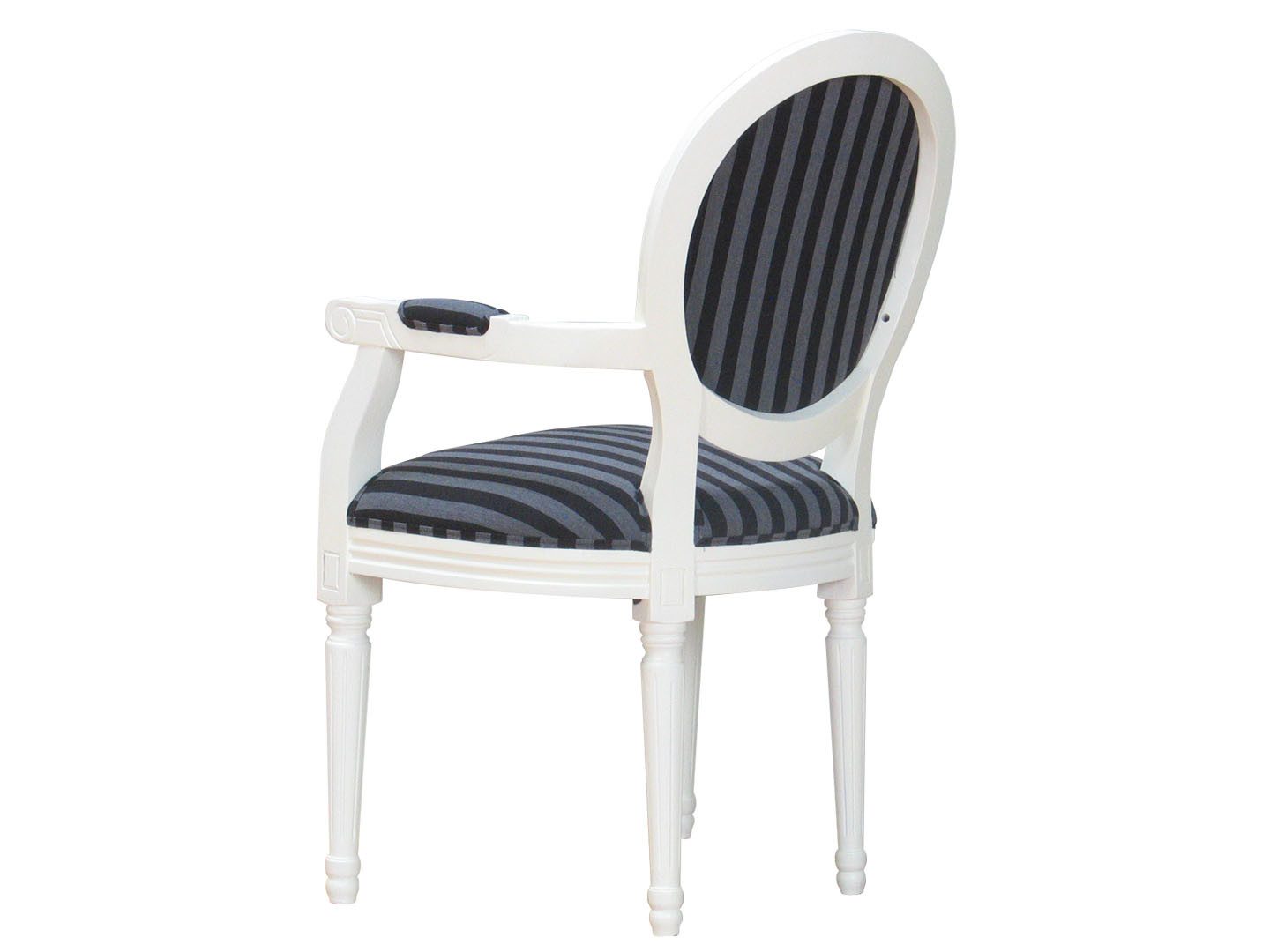 ebuy24 Esszimmerstuhl Rokoko/Amaretta Esszimmerstuhl mit Armlehne antik