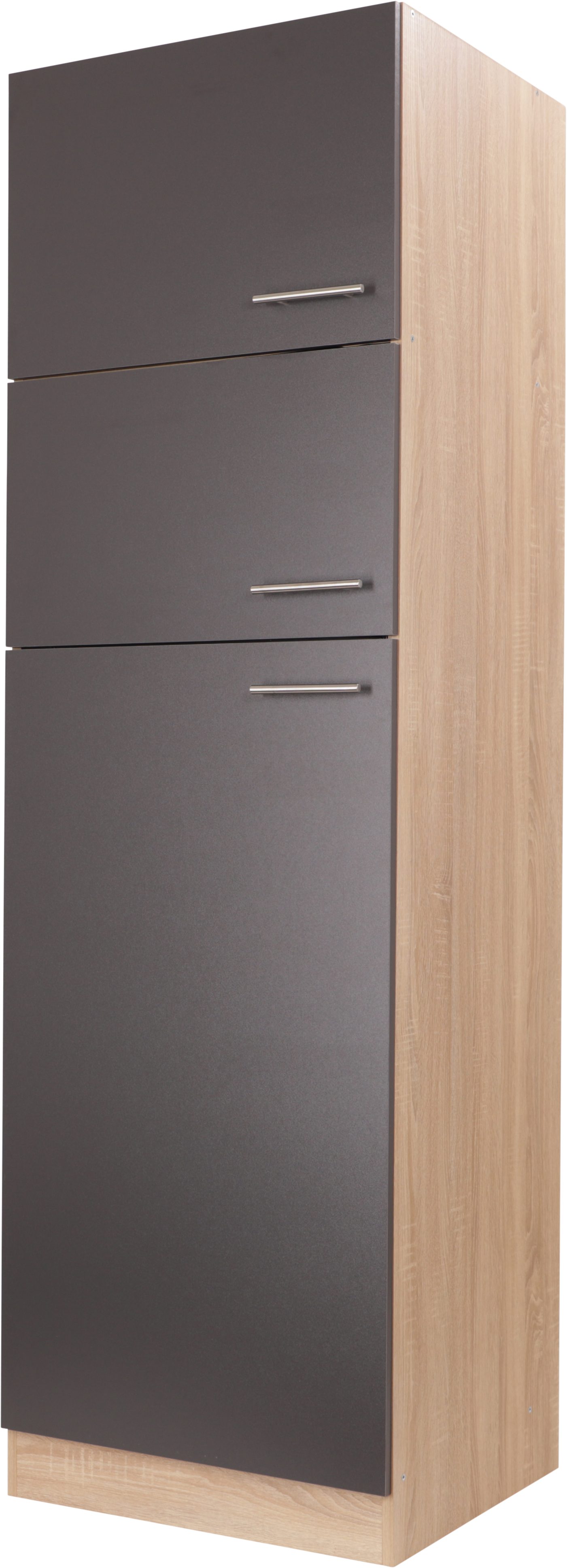 RESPEKTA Kühlumbauschrank Merle Breite 60 cm, Türen wechselseitig anschlagbar, Höhe 200 cm