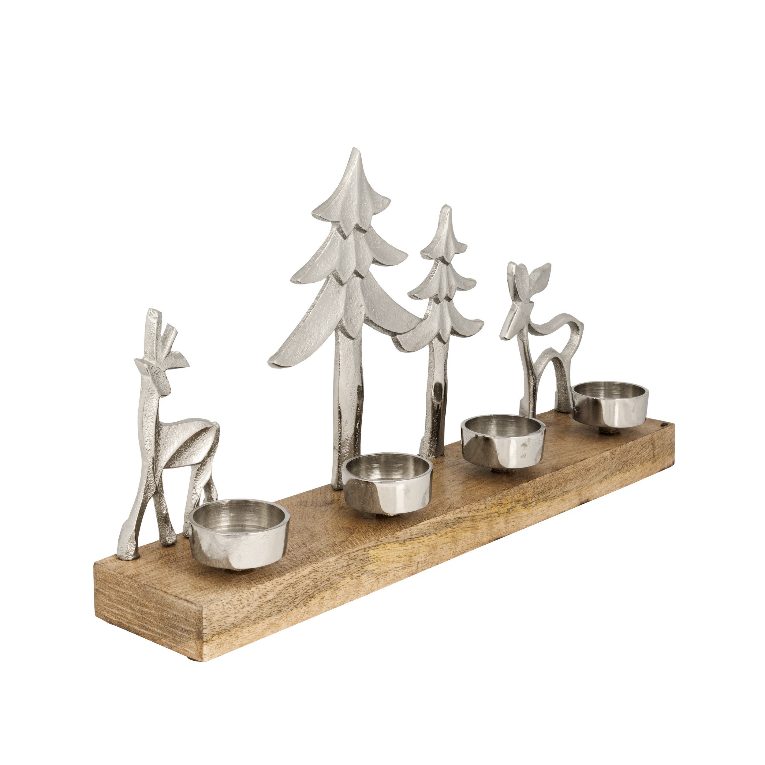 EGLO Living Kerzenständer Baliguian, Kerzenständer - L38 x B7,5 x H20 cm - günstig online kaufen