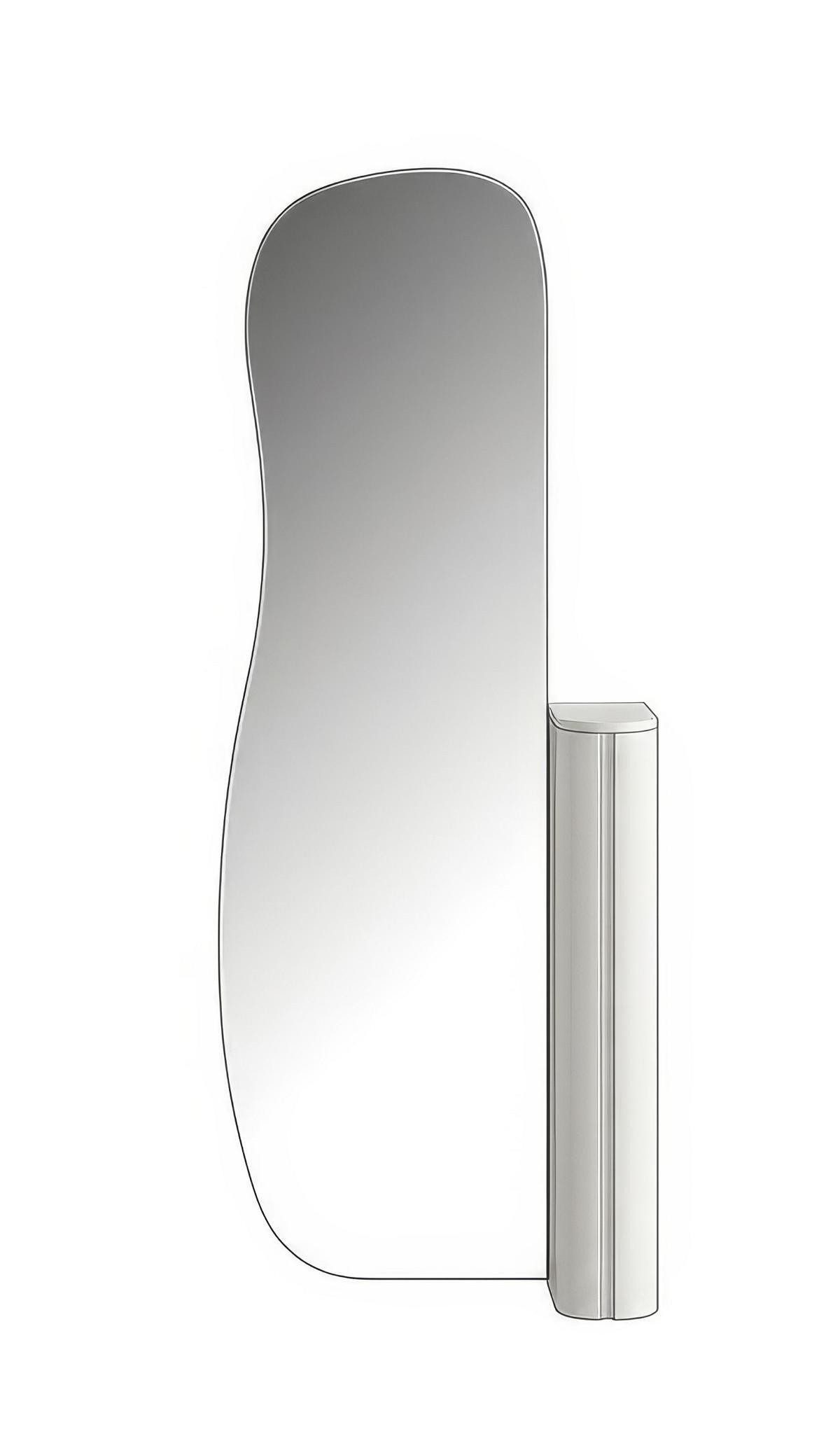 Xlmoebel Dekospiegel Eleganter gebogener Ganzkörperspiegel im modernen Design, Made in Europa