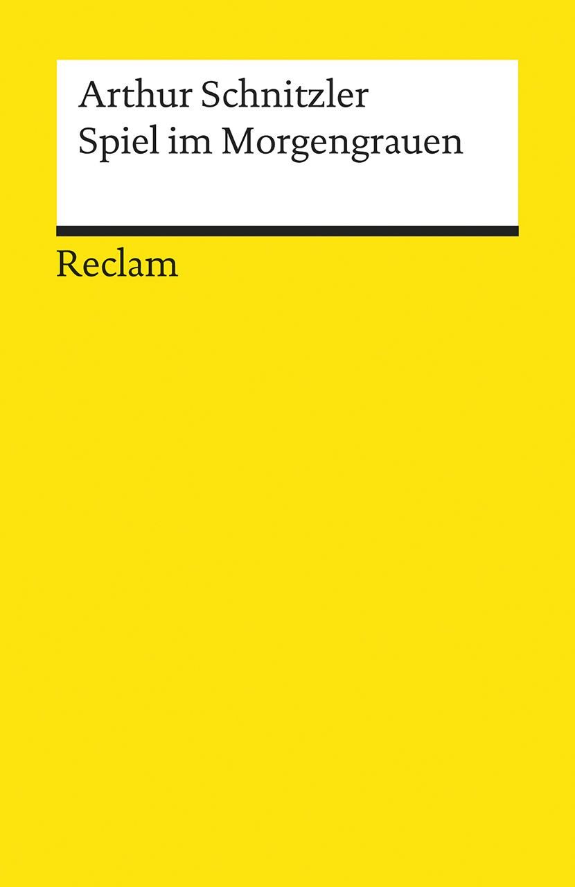 Schulbuch Spiel im Morgengrauen Novelle Arthur Schnitzler