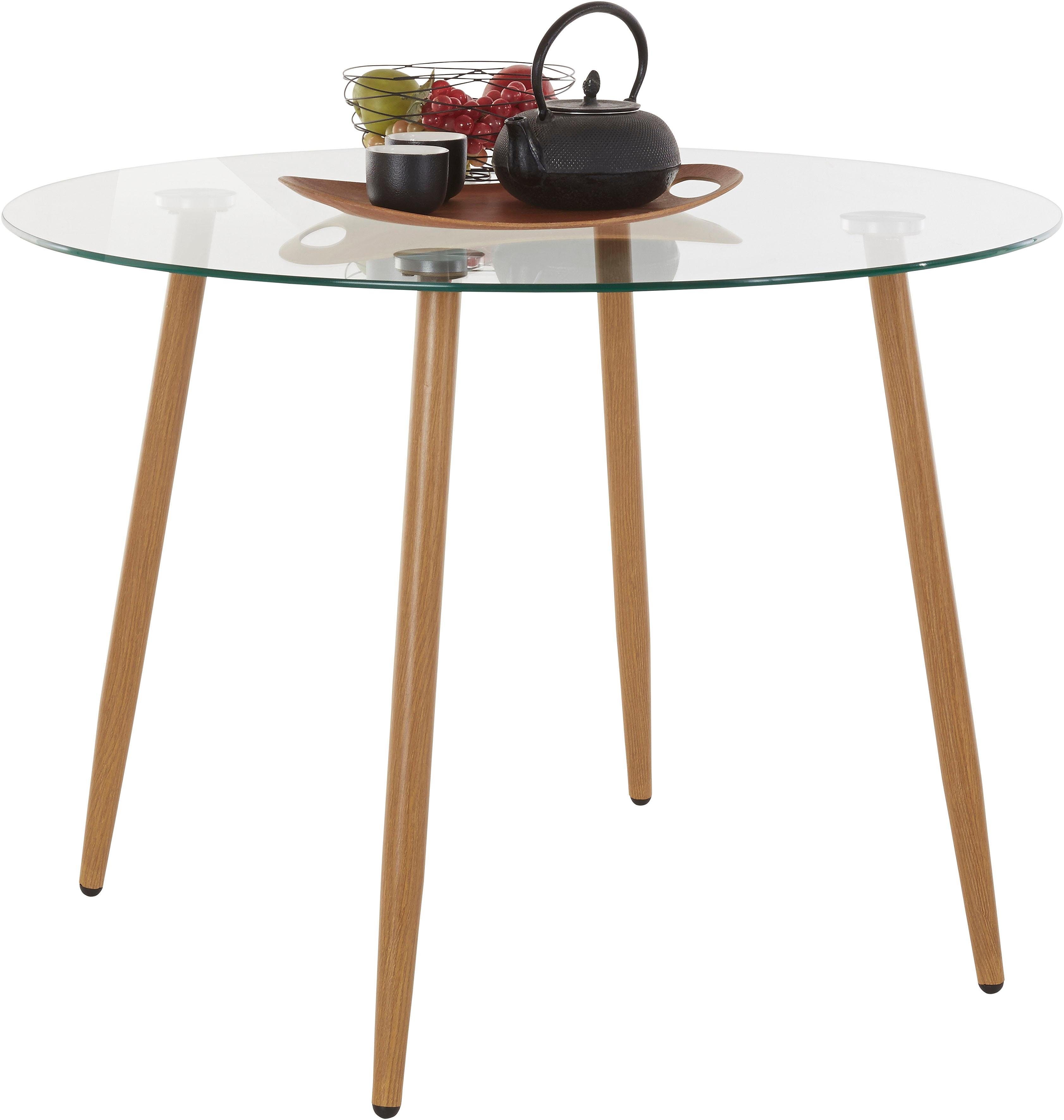 INOSIGN Glastisch Miller, TOPSELLER! (Esstisch, Glastisch, günstig online kaufen