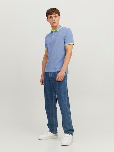 NOOS POLO & SS Cobalt JJEPAULOS Jack Bright Poloshirt Jones