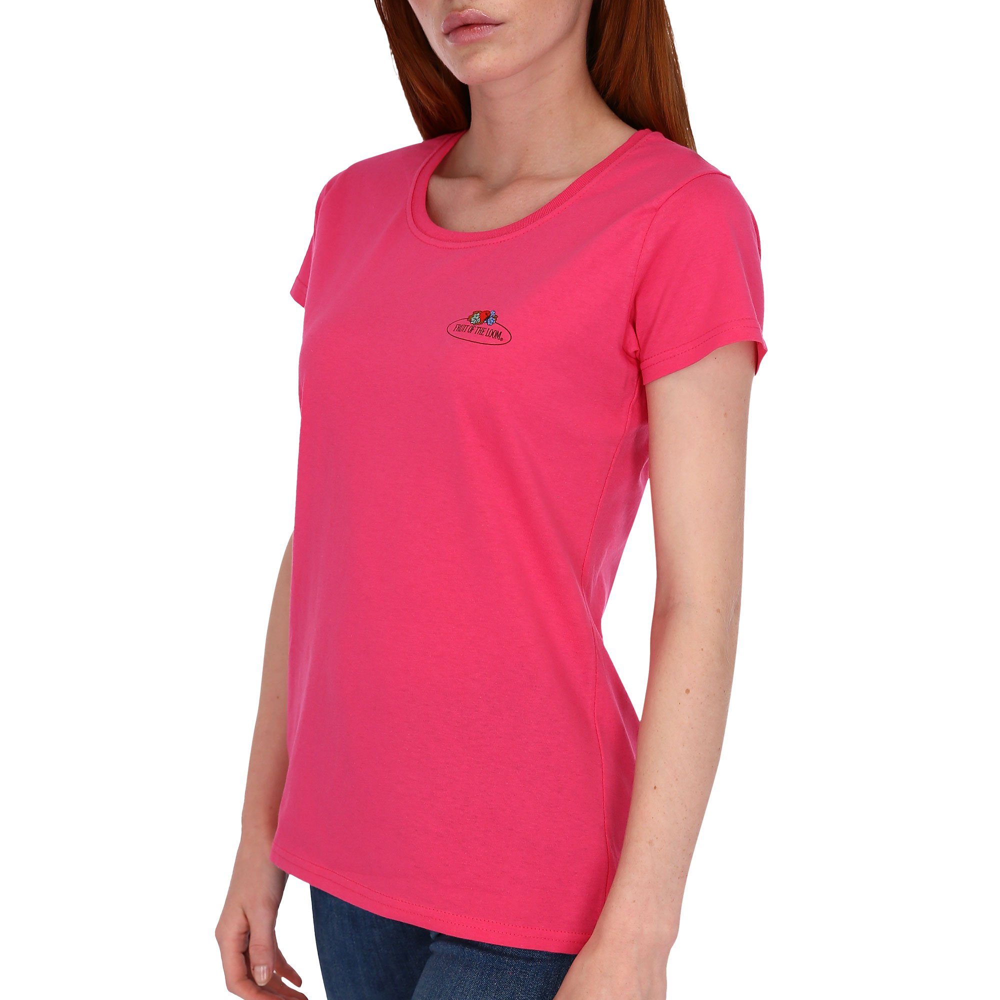 Fruit of the Loom Rundhalsshirt Damen günstig online kaufen