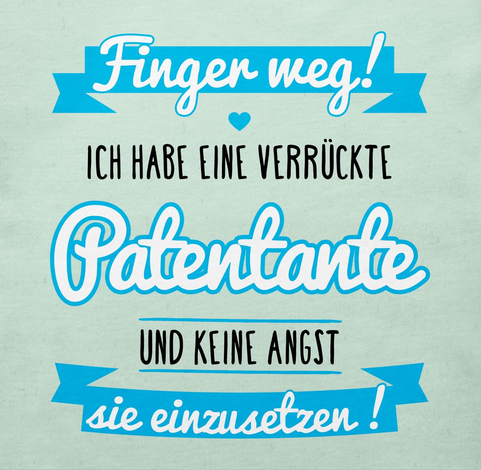 Shirtracer T-Shirt Ich habe eine verrückte Patentante - blau/schwarz Patentante