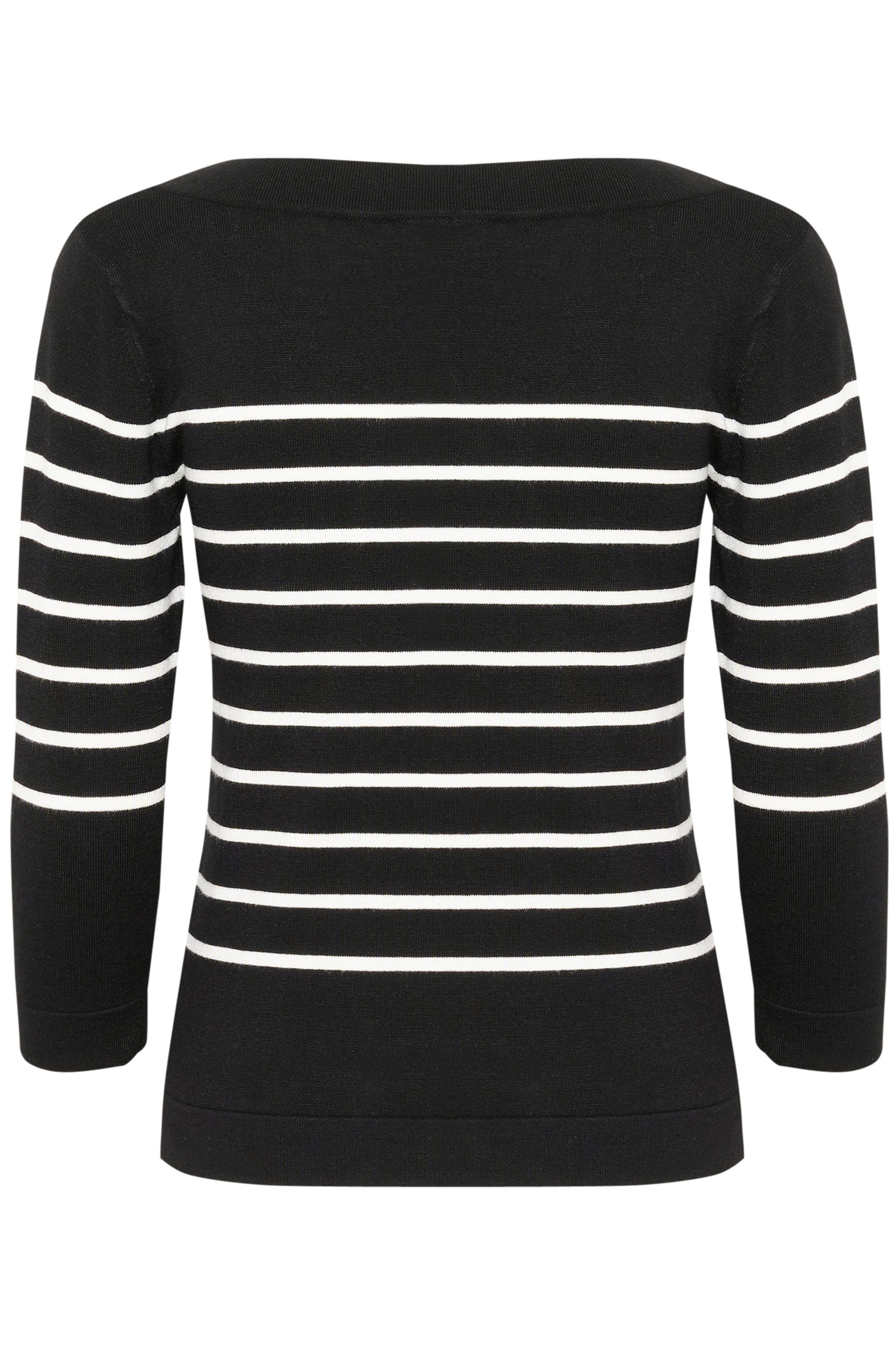 Black w. Chalk Stripe