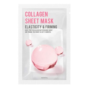COOL-i ® Tuchmaske, KOLLAGEN Gesichtstuchmasken (22mlx10Stück) Hautpflege Feuchtigkeitsspendende, pflegende