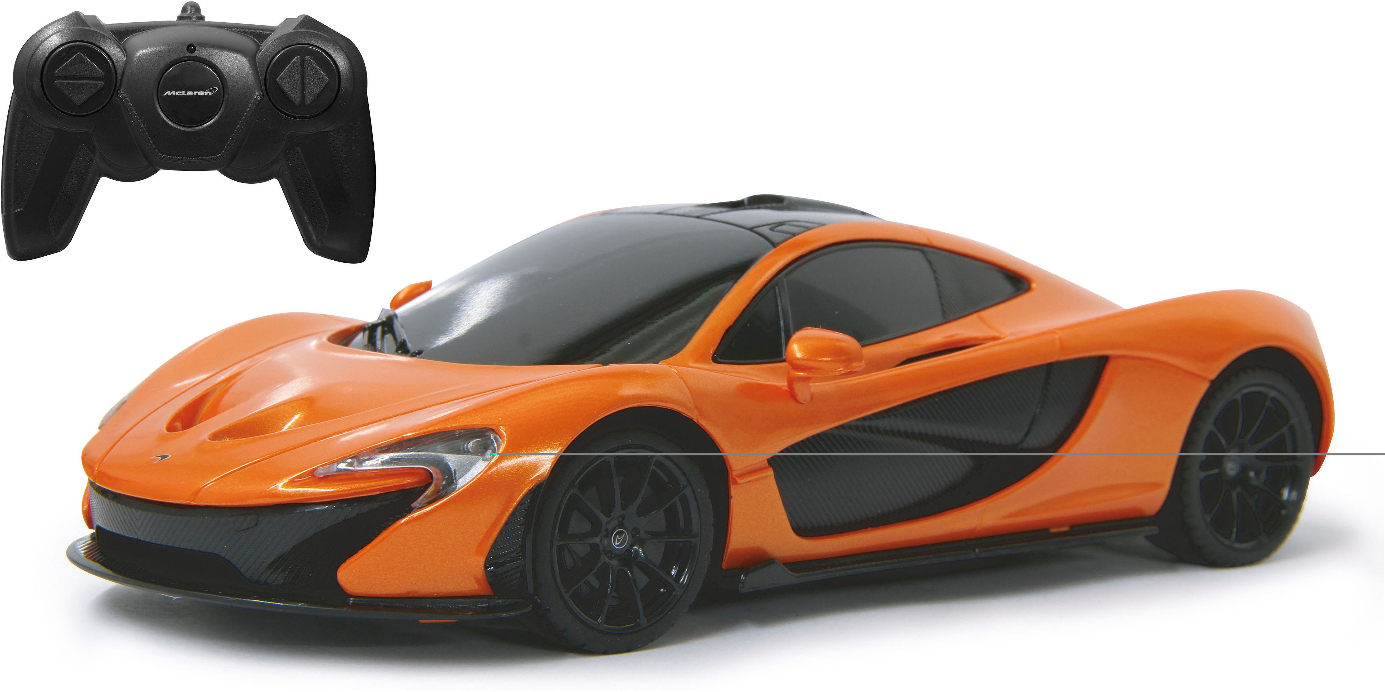 Jamara RC-Auto Deluxe Cars, McLaren P1, 1:24, orange, 2,4GHz