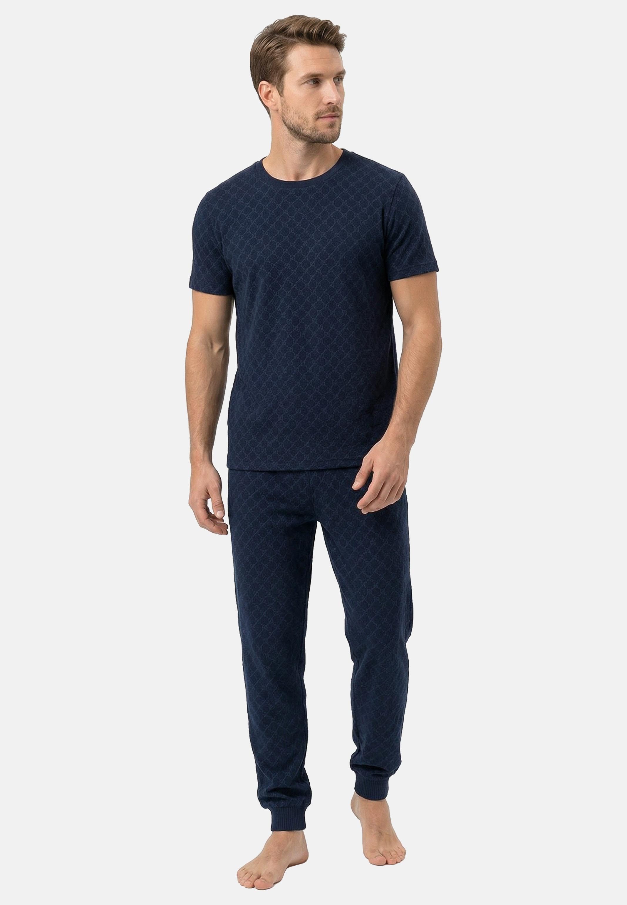 JOOP! Pyjama Leisure (Set, 2 tlg) Schlafanzug - Baumwolle - Atmungsaktiv