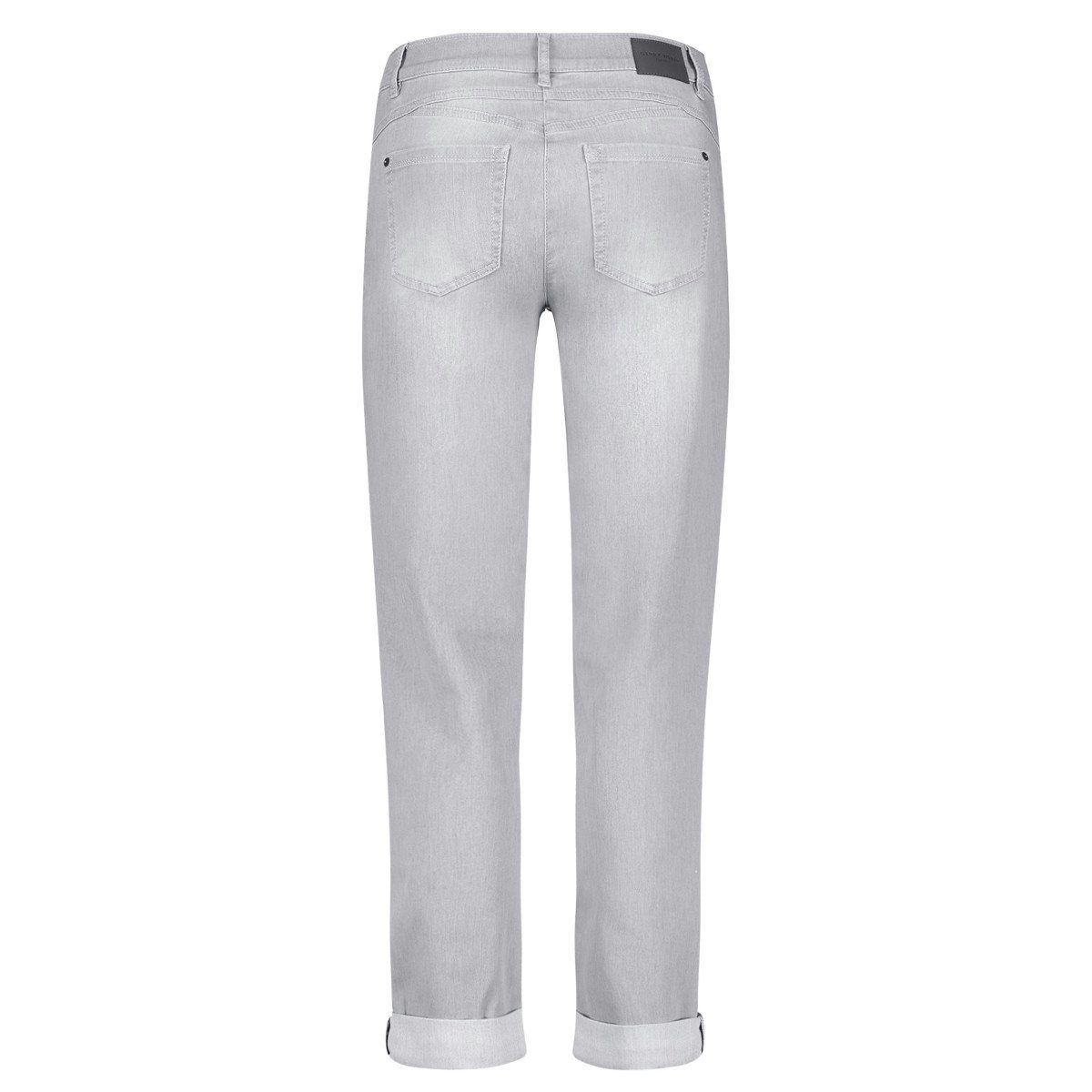 GERRY WEBER Regular-fit-Jeans Best4Me Relaxed denim grey light (622075-66810)