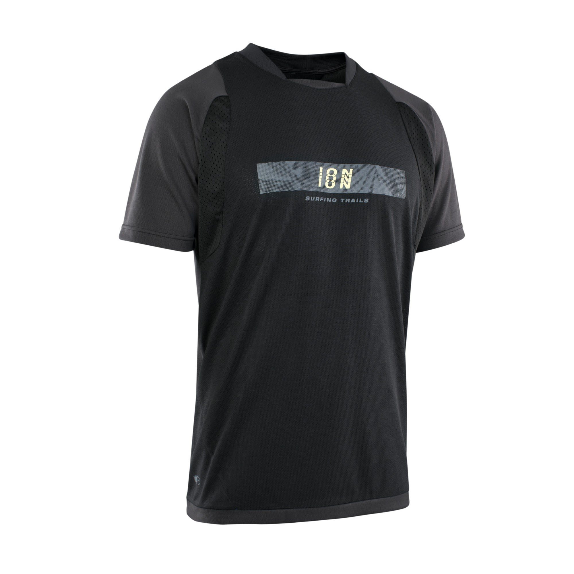 ION T-Shirt Ion M Bike Tee Scrub Amp Short-sleeve Herren schwarz