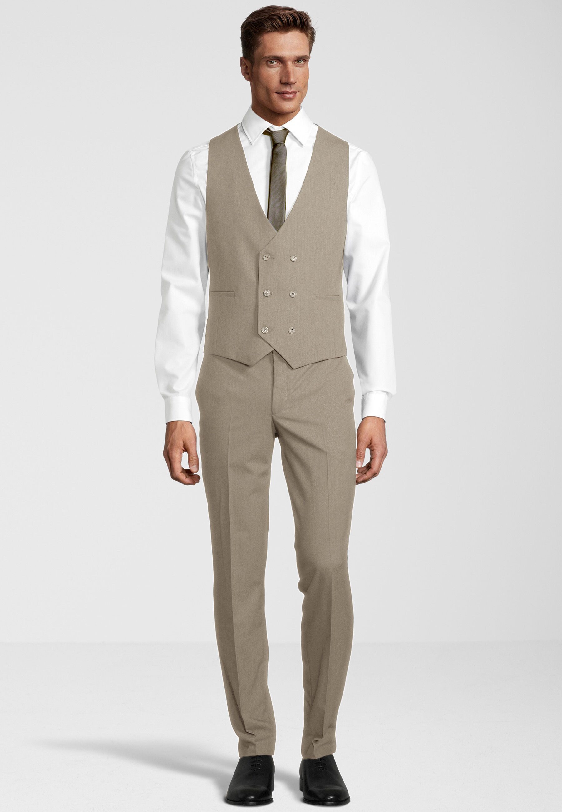 SteffenKlein Anzug Slim-Fit (3-tlg) günstig online kaufen