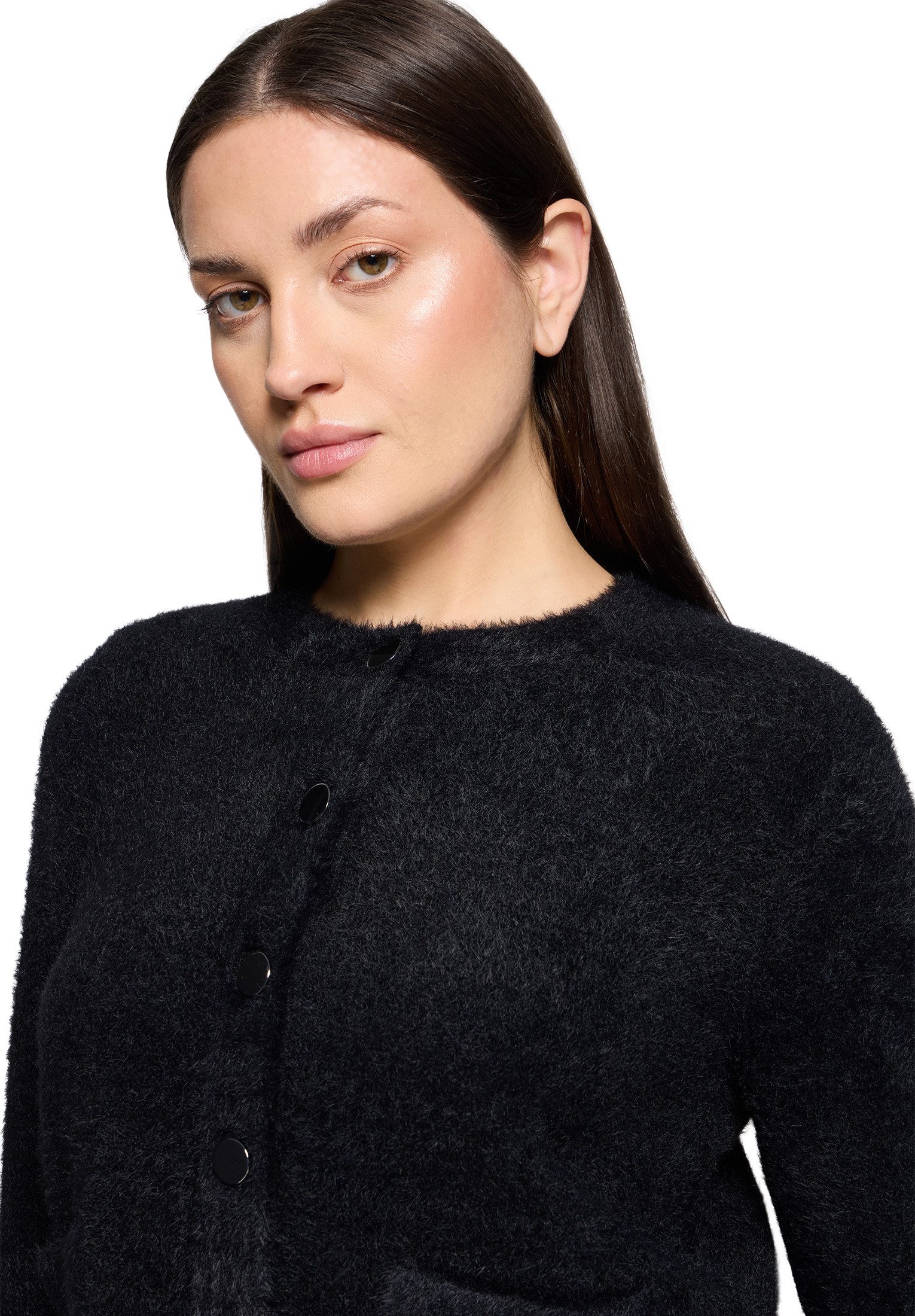Betty Barclay Strickjacke Damen mit aufgesetzten Taschen (1-tlg)