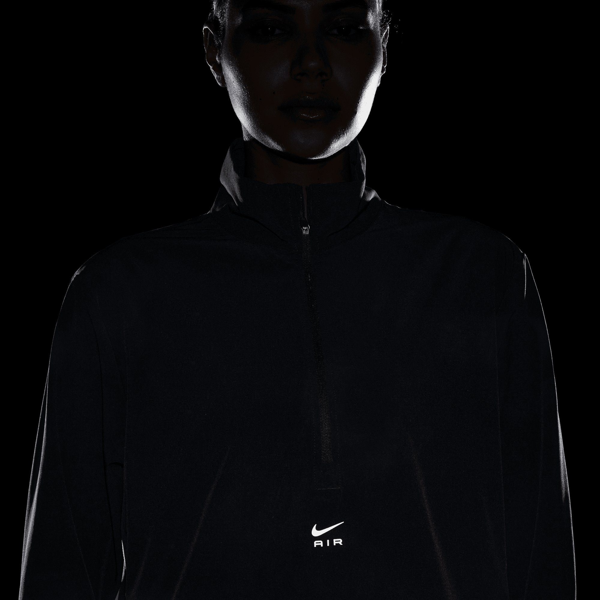 Nike Laufjacke WOMEN'S AIR 1/-ZIP DRI-FIT JACKET