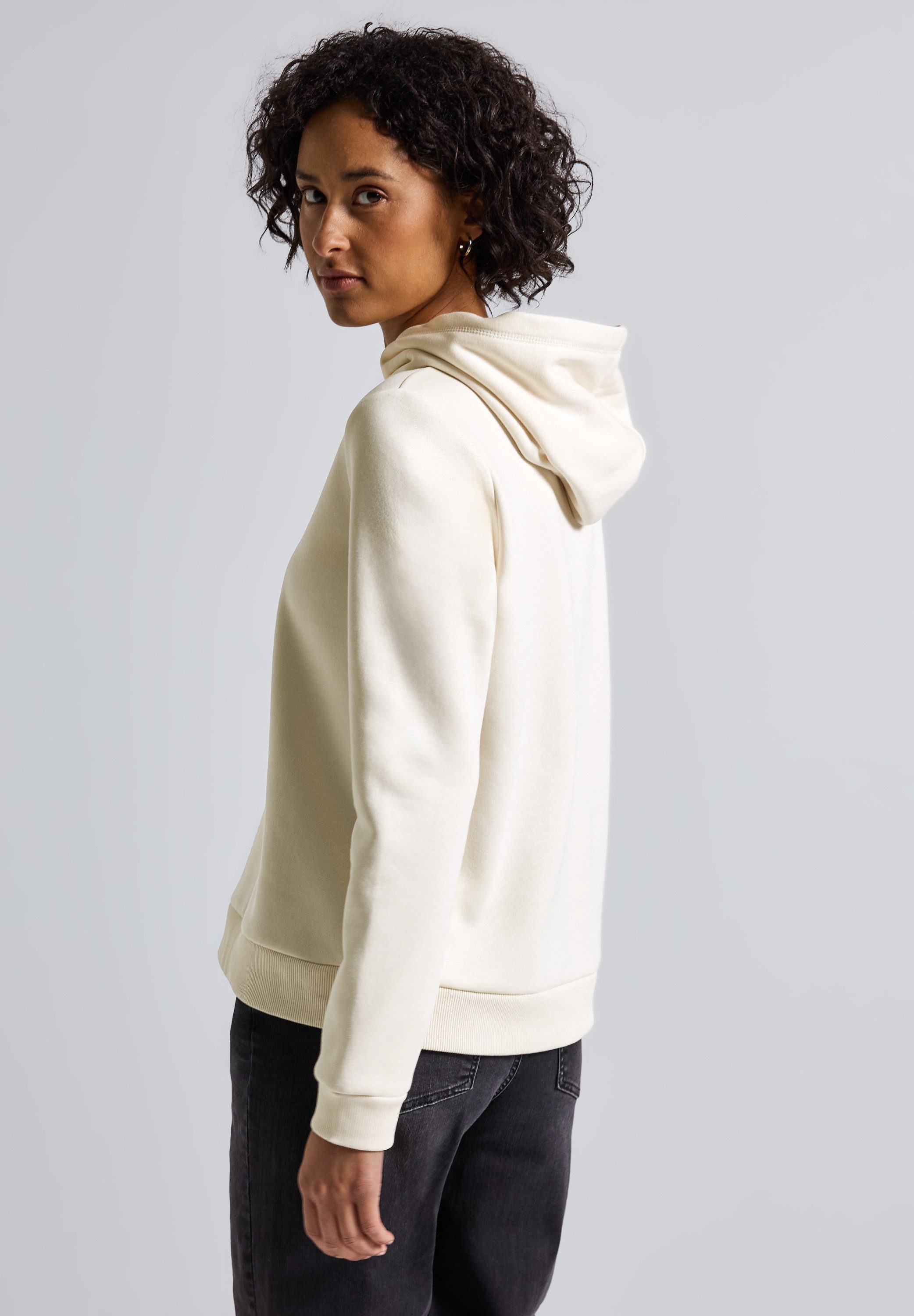 STREET ONE Hoodie im soften Baumwoll-Mix günstig online kaufen