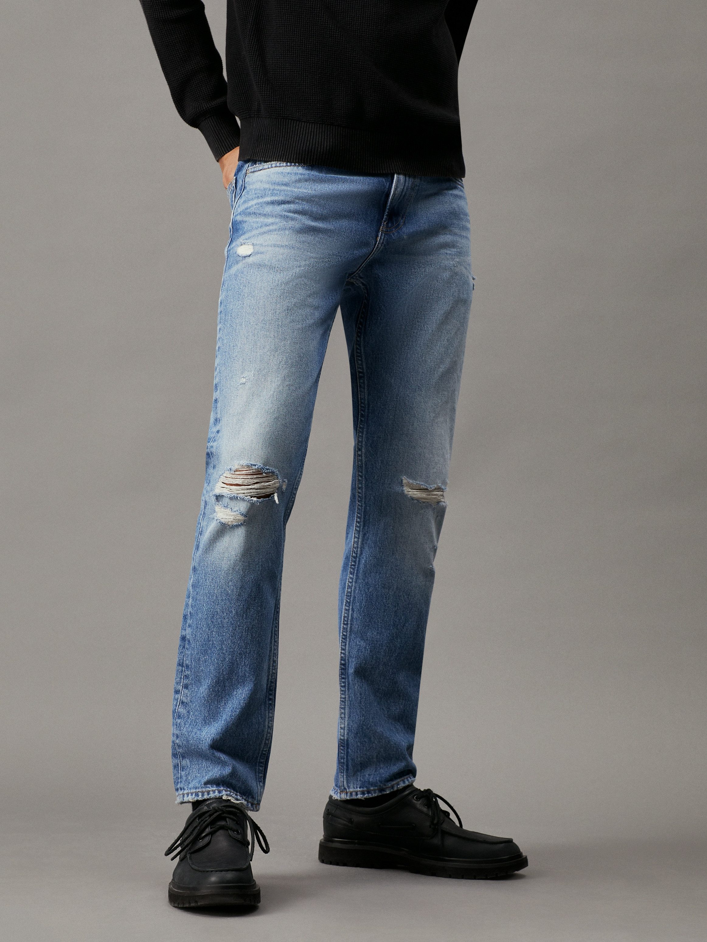 Calvin Klein Jeans Straight-Jeans AUTHENTIC STRAIGHT in klassischer 5-Pocke günstig online kaufen