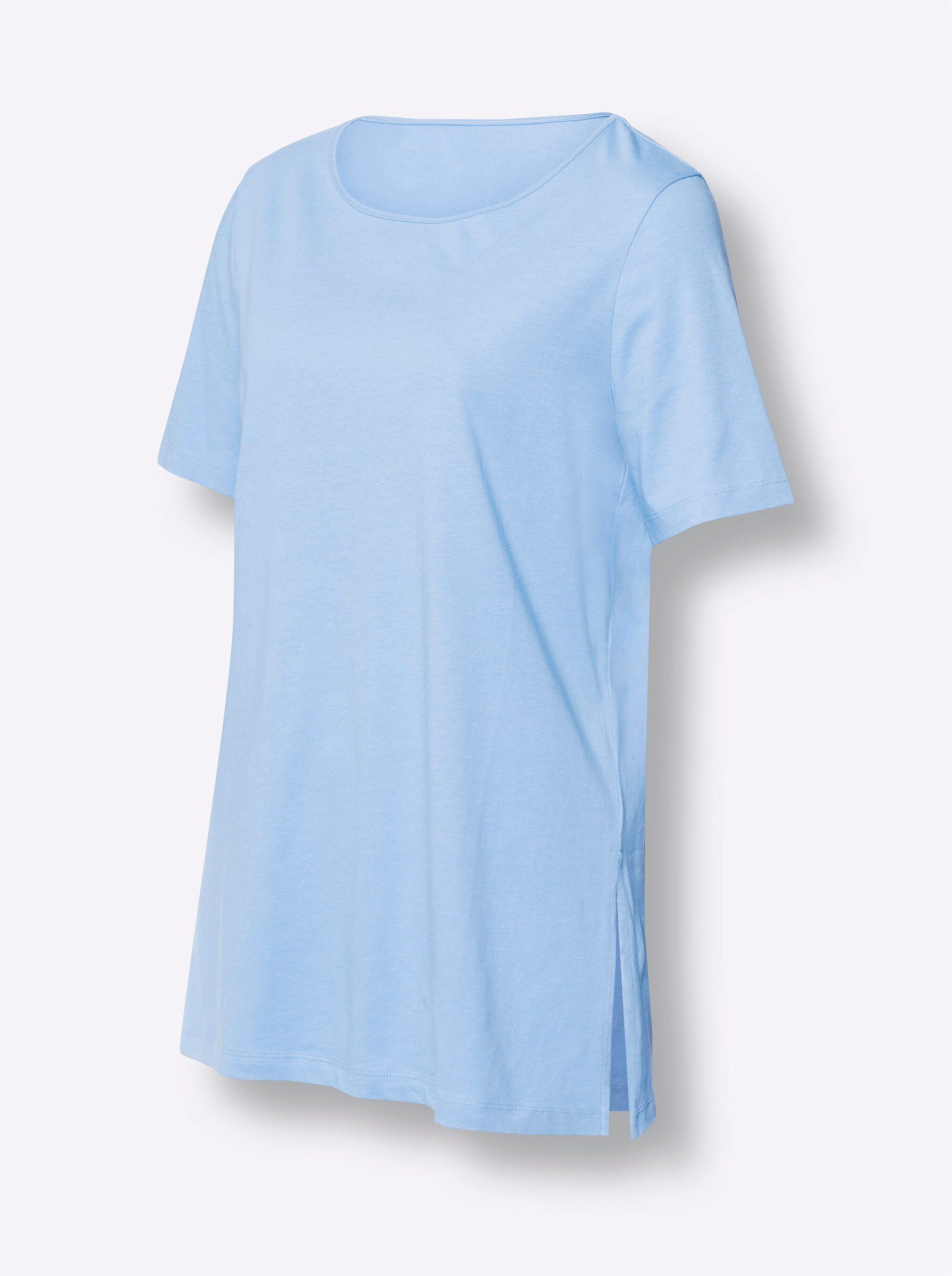 Sieh an! T-Shirt Longshirt Kurzarm – Bild 4 von 4