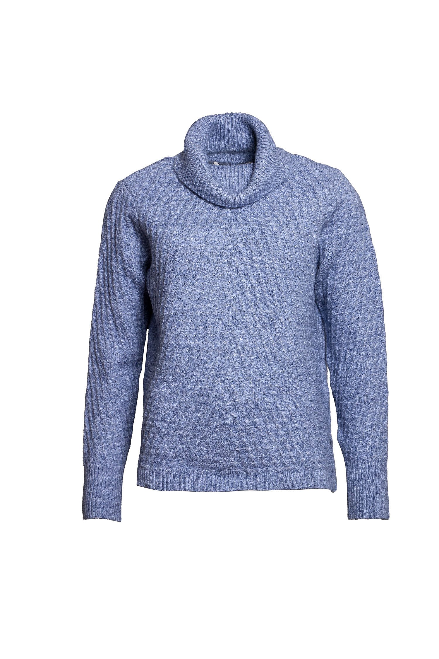 SER Rollkragenpullover Pullover Federleicht mit Struktur W8250223