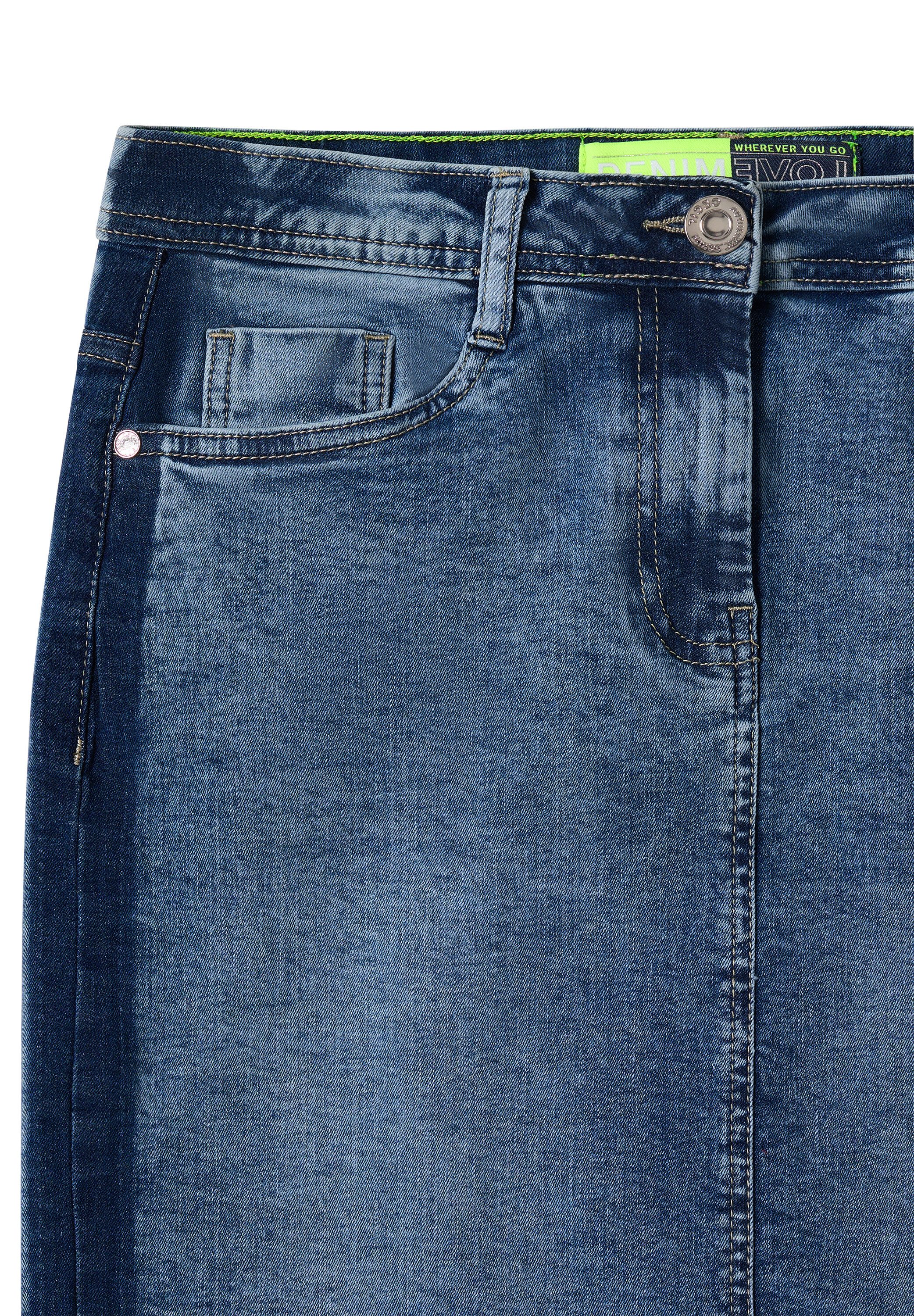 CECIL Jeansrock aus Baumwolle mit Stretchanteil